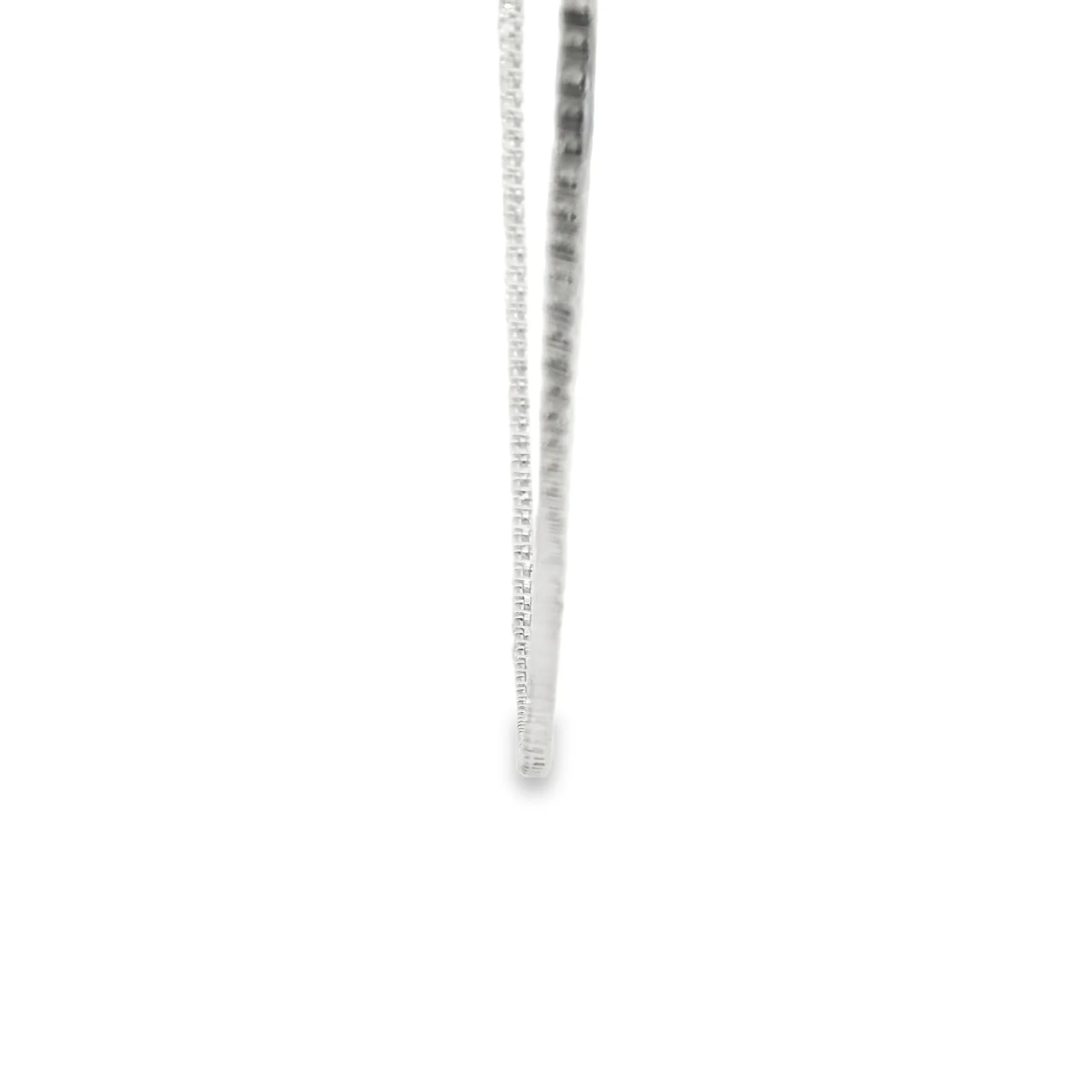 Diamond Tennis and Paperclip Necklace - Image 2