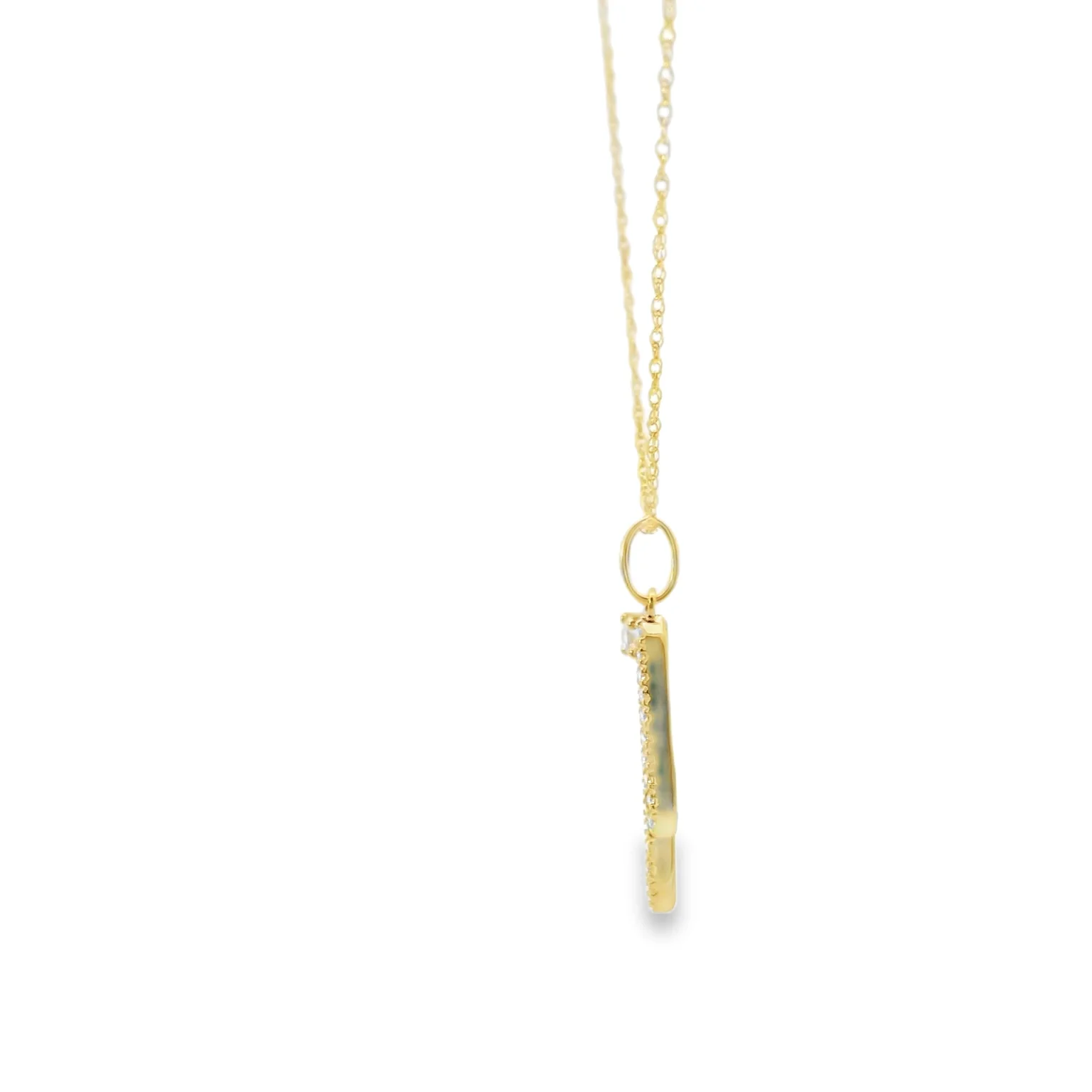 Double Diamond Bar Dangle - Image 2