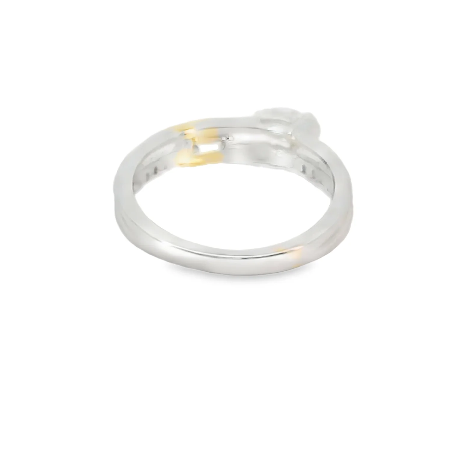 Double Row Lab Grown Diamond Band - Image 3