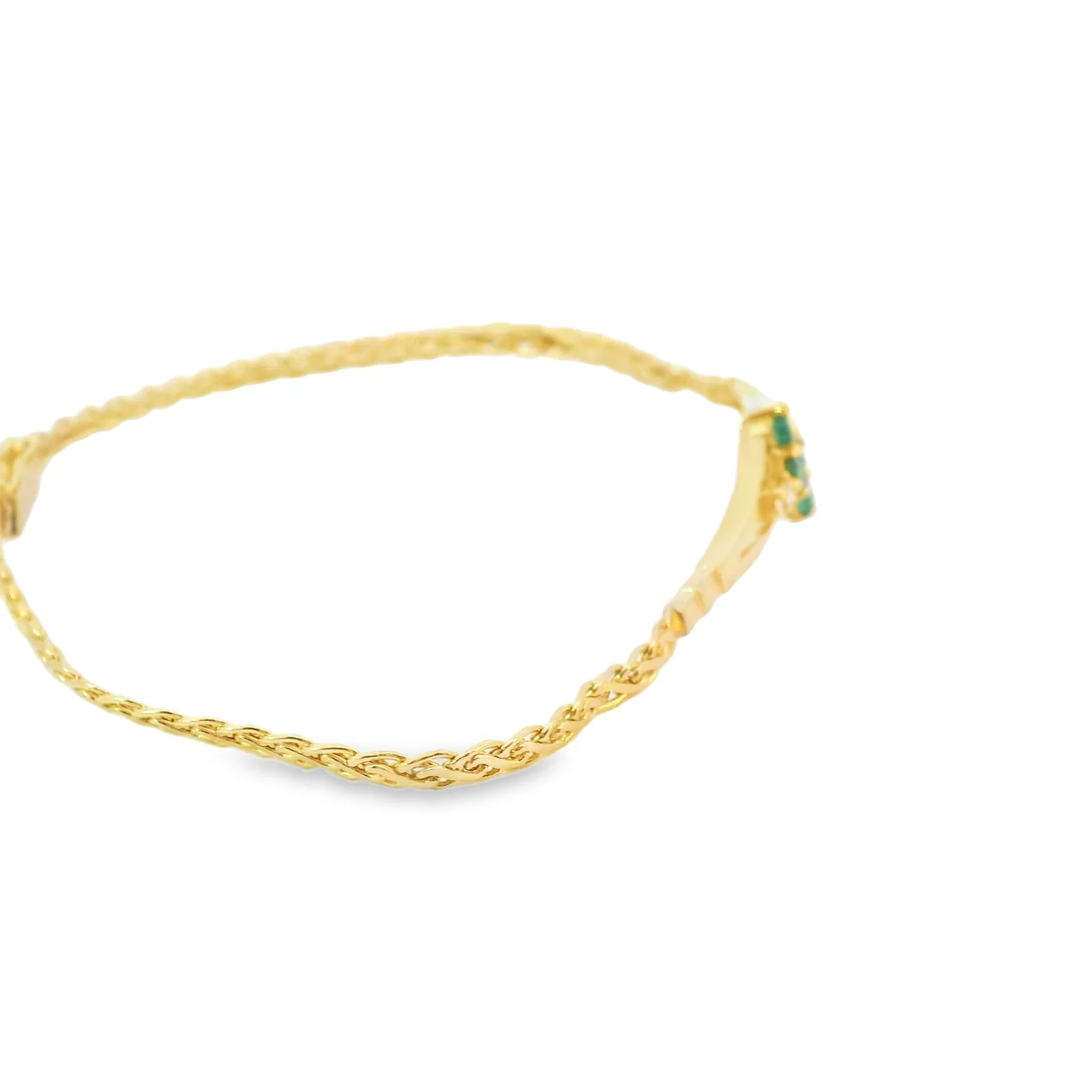 Emerald and Diamond Bracelet - Image 4