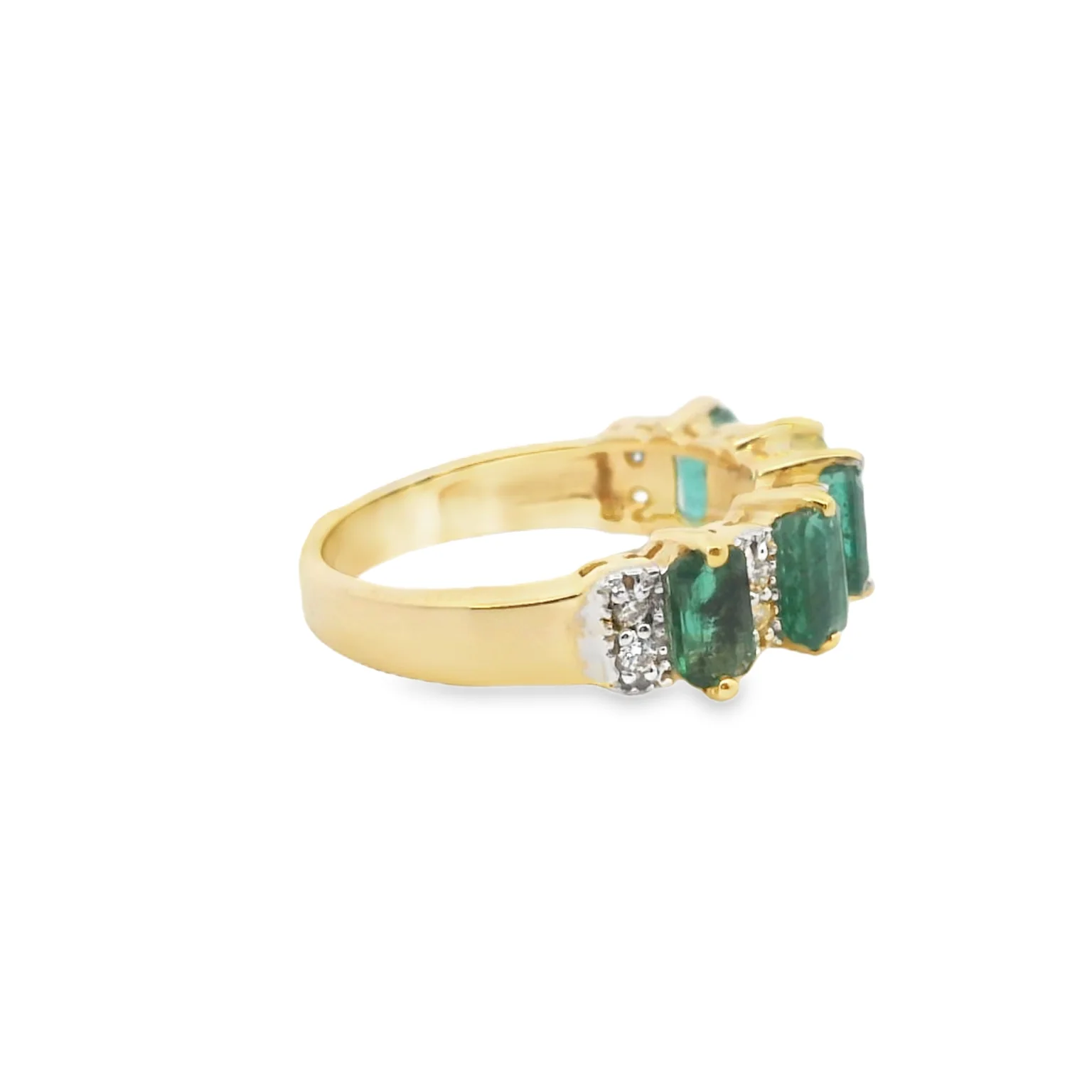 Emerald and Diamond Ring - Image 4