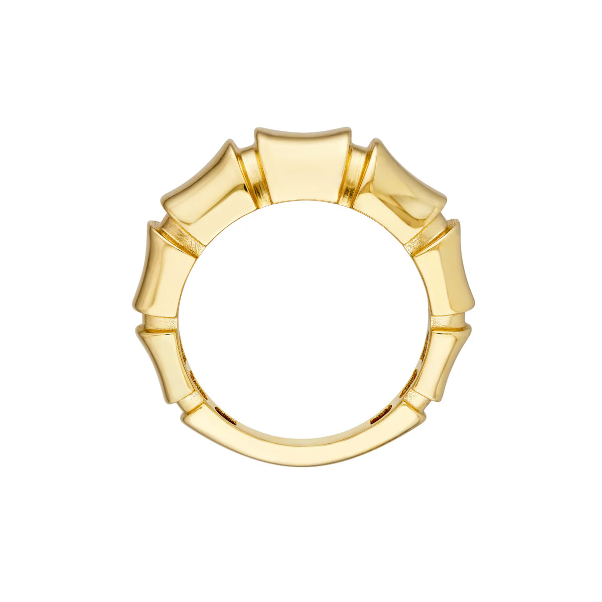 Fluted Tube Ring - Image 2