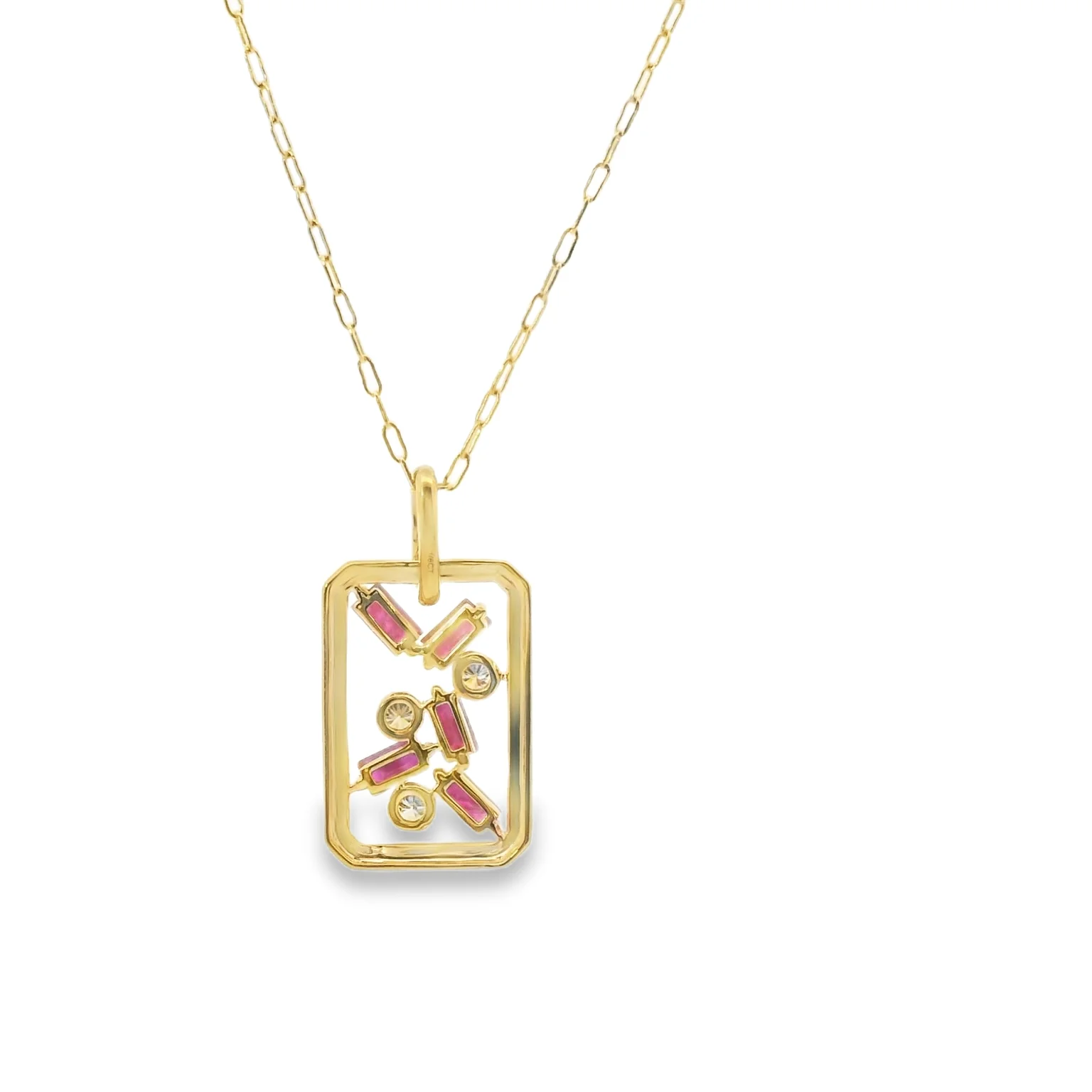 Geometric Scatter Pendant - Image 3
