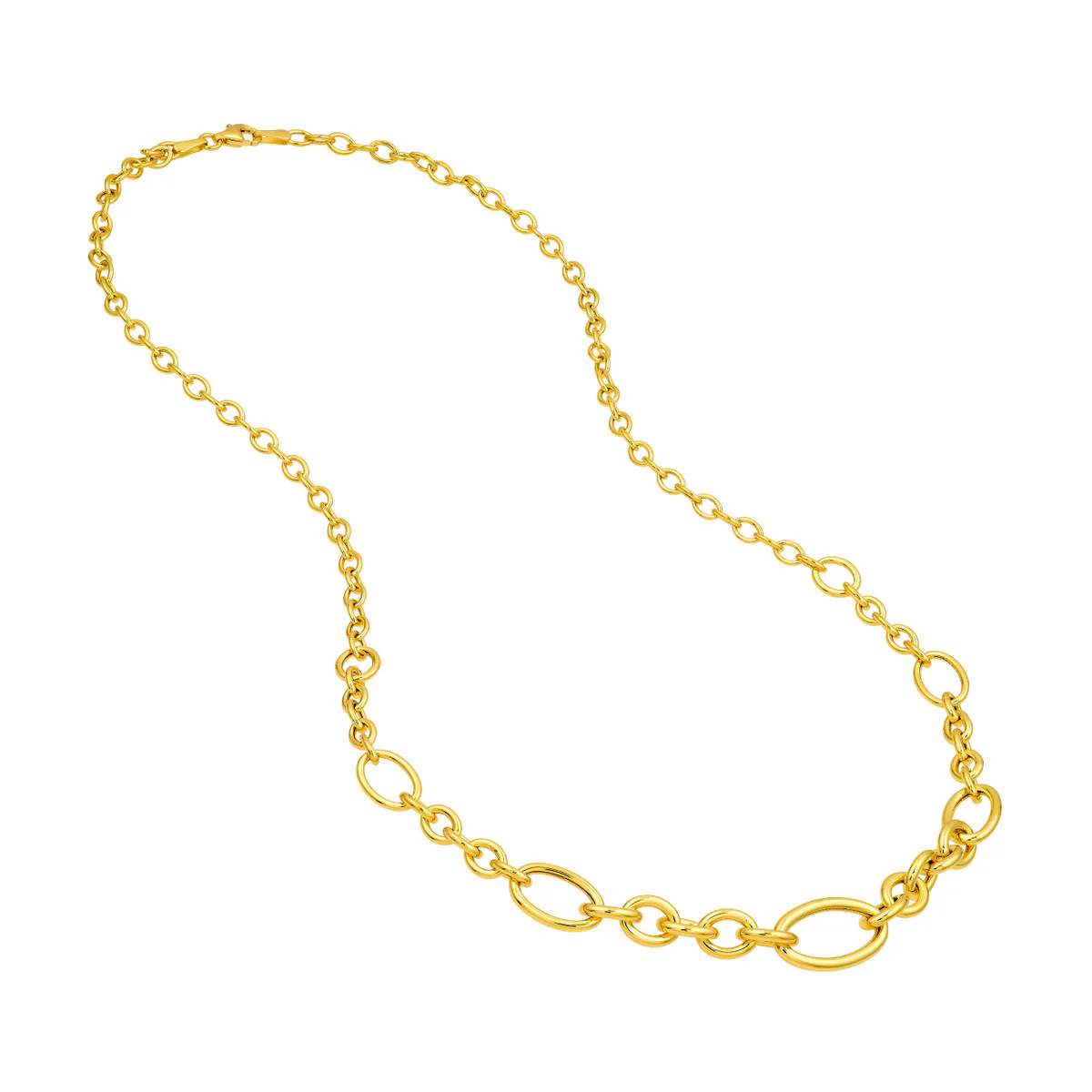 Graduated Open Link Necklace - Image 3