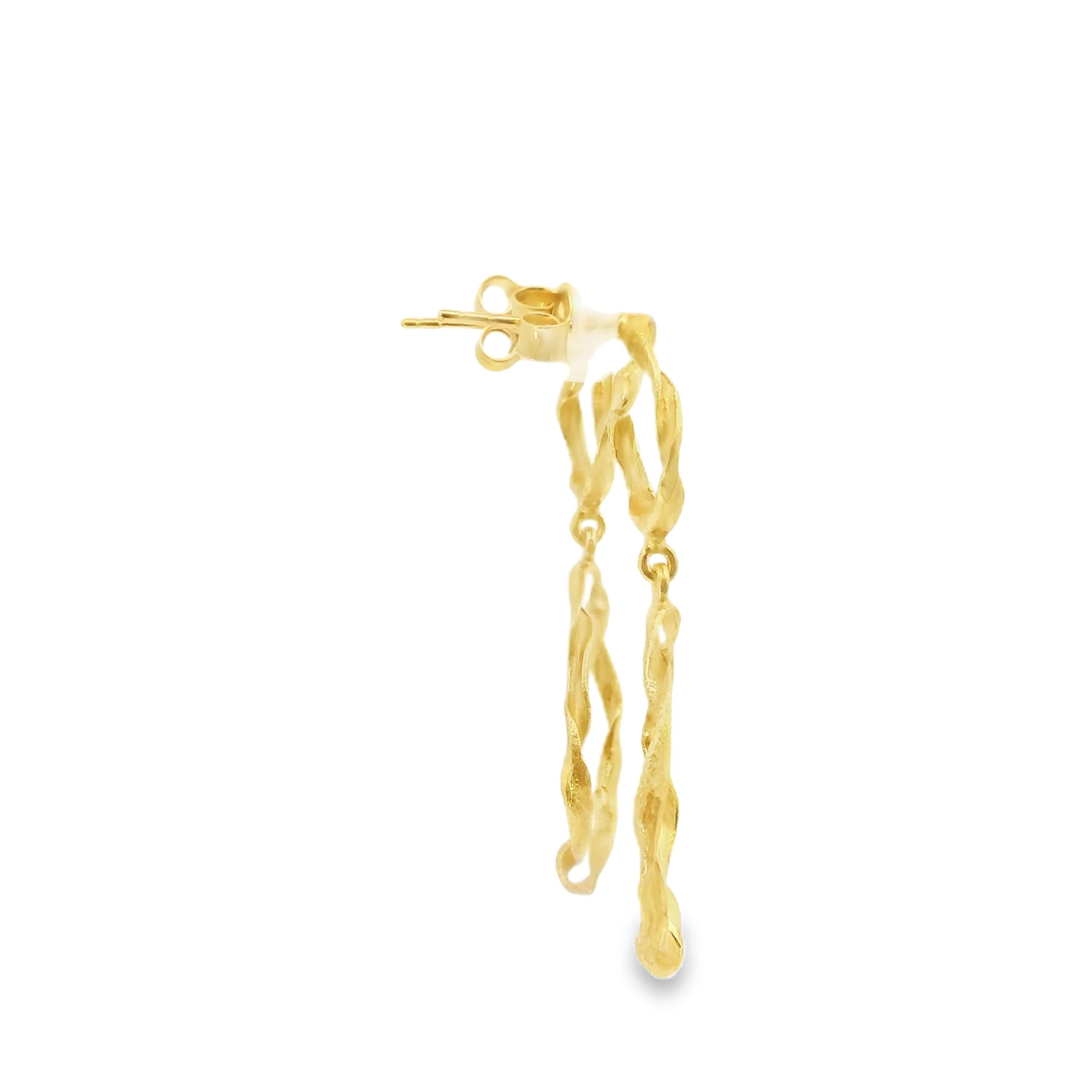 Jorge Revilla Rolling Twist Drop Earrings - Image 2