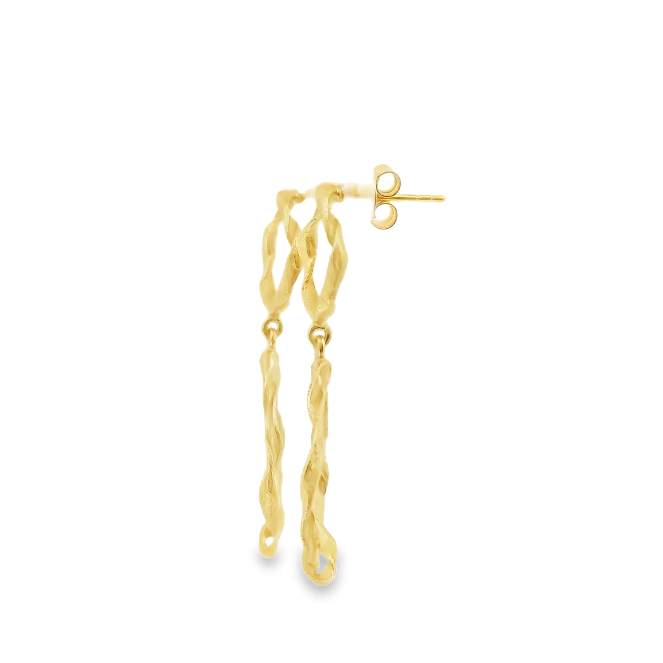 Jorge Revilla Rolling Twist Drop Earrings - Image 4