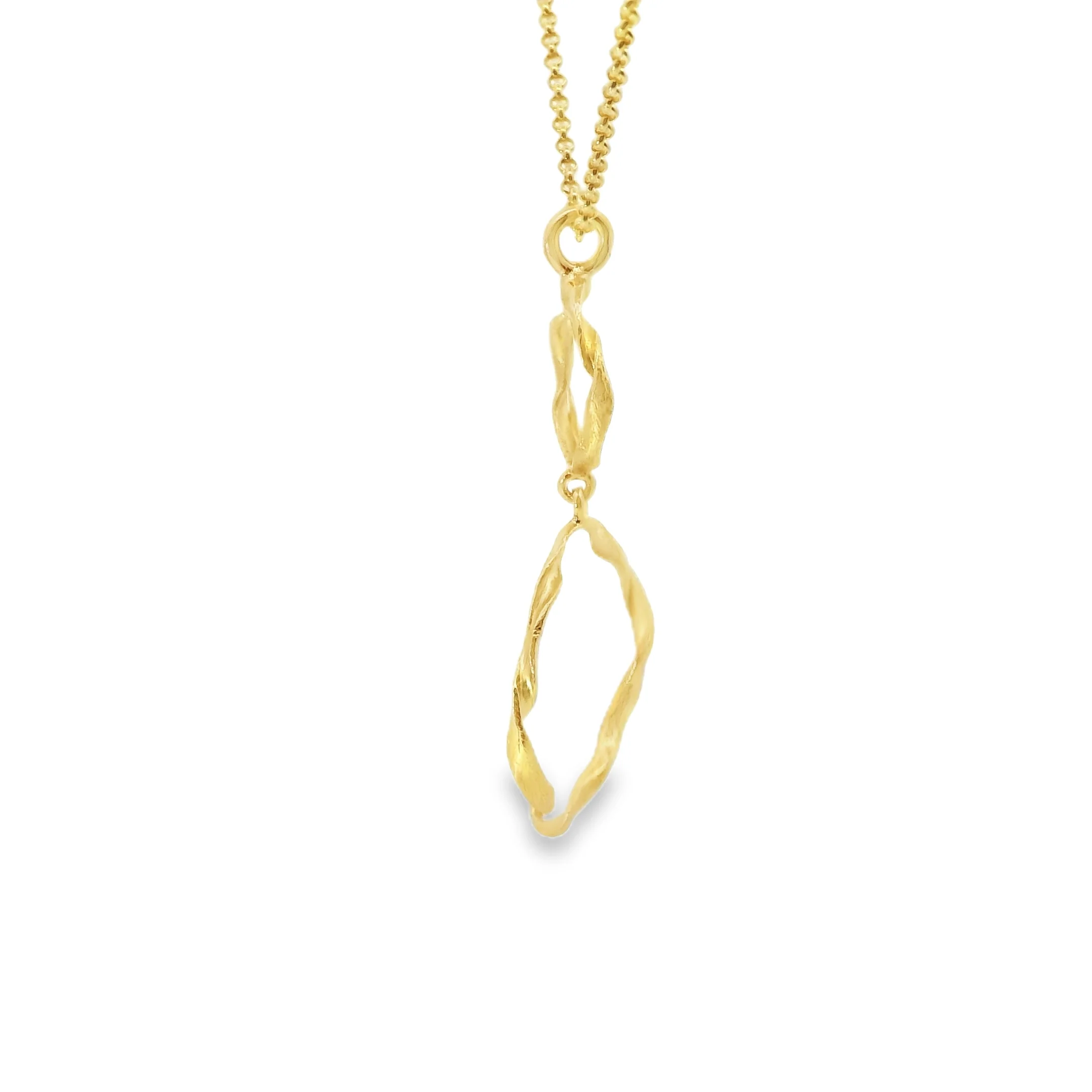 Jorge Revilla Vermeil Twist Pendant - Image 3