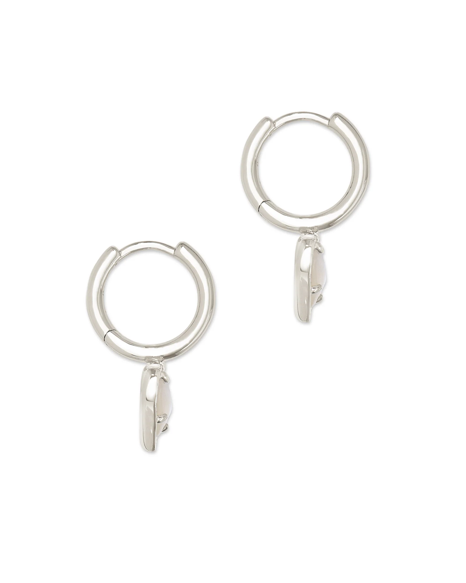 Kendra Scott Ari Heart Huggies - Image 2