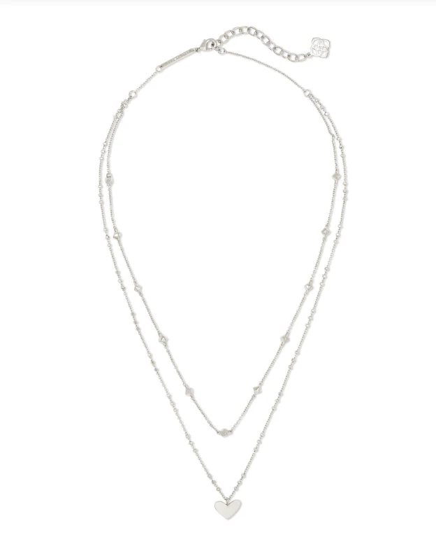 Kendra Scott Ari Heart Multi-Strand Necklace - Image 2
