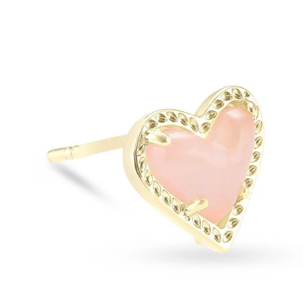 Kendra Scott Ari Heart Stud Earrings - Image 2
