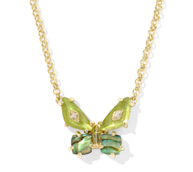 Kendra Scott Bianca Butterfly Short Pendant Necklace - Image 2