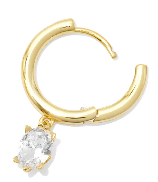 Kendra Scott Cailin Huggie Earrings - Image 2