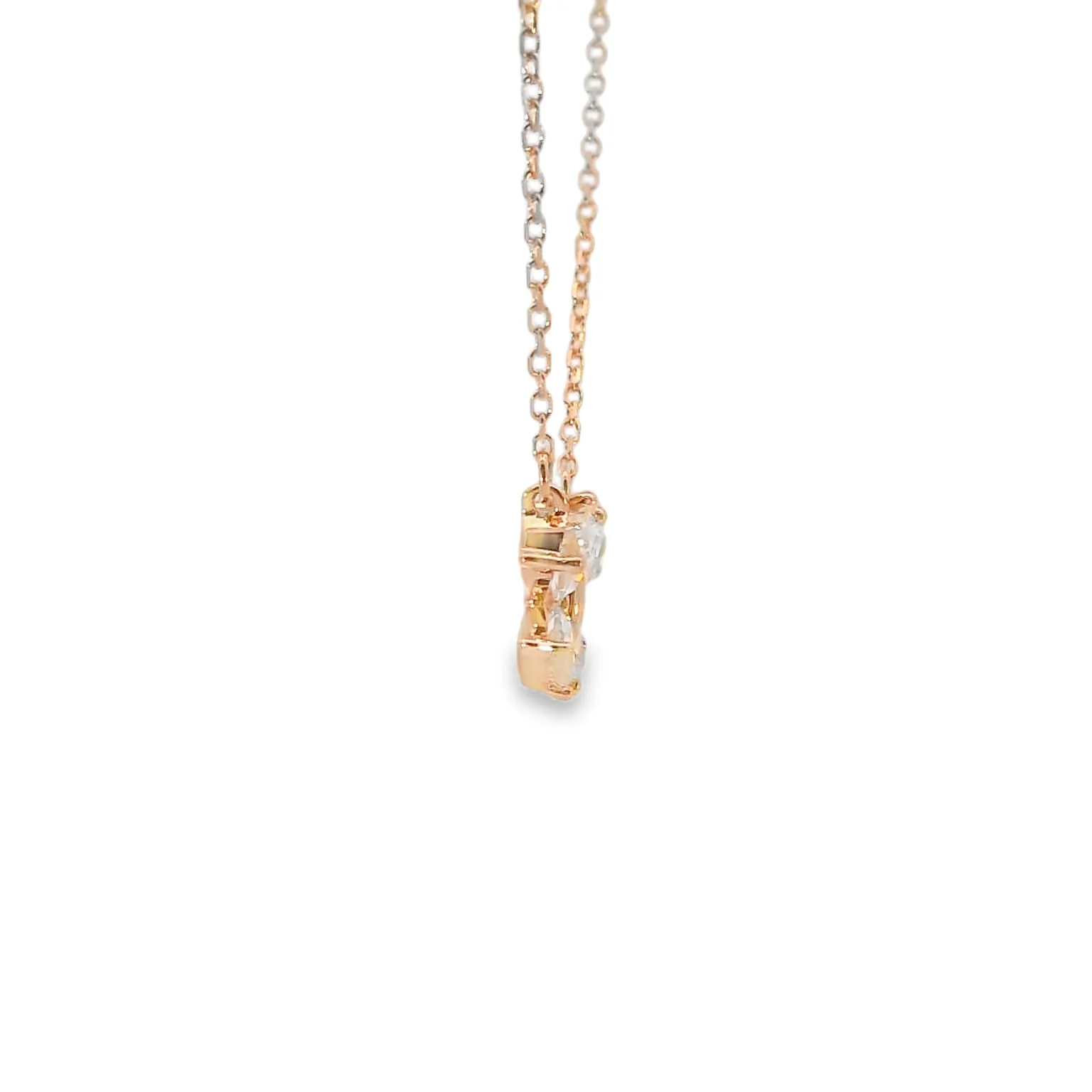 Lab Grown Diamond Butterfly Pendant - Image 4