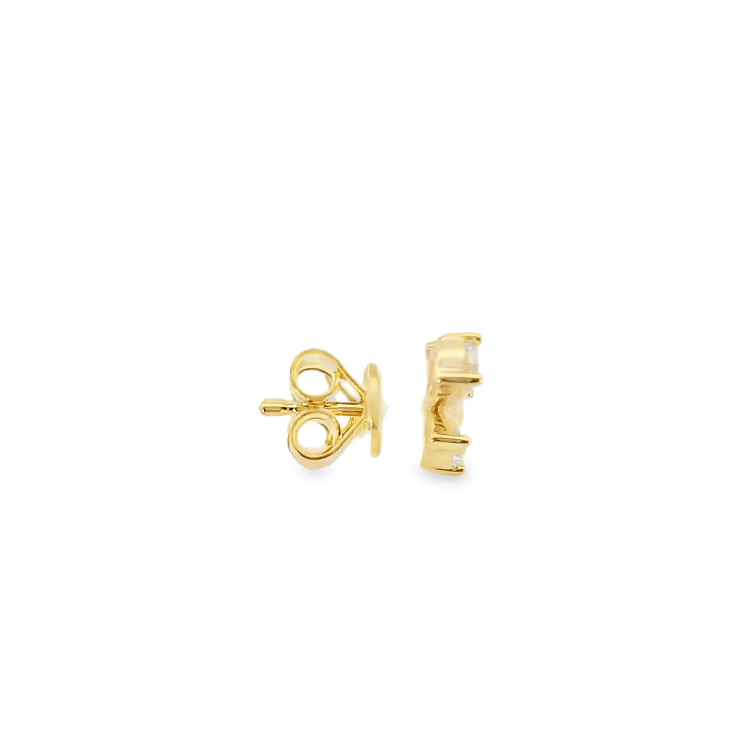 Lab Grown Diamond Butterfly Studs - Image 4