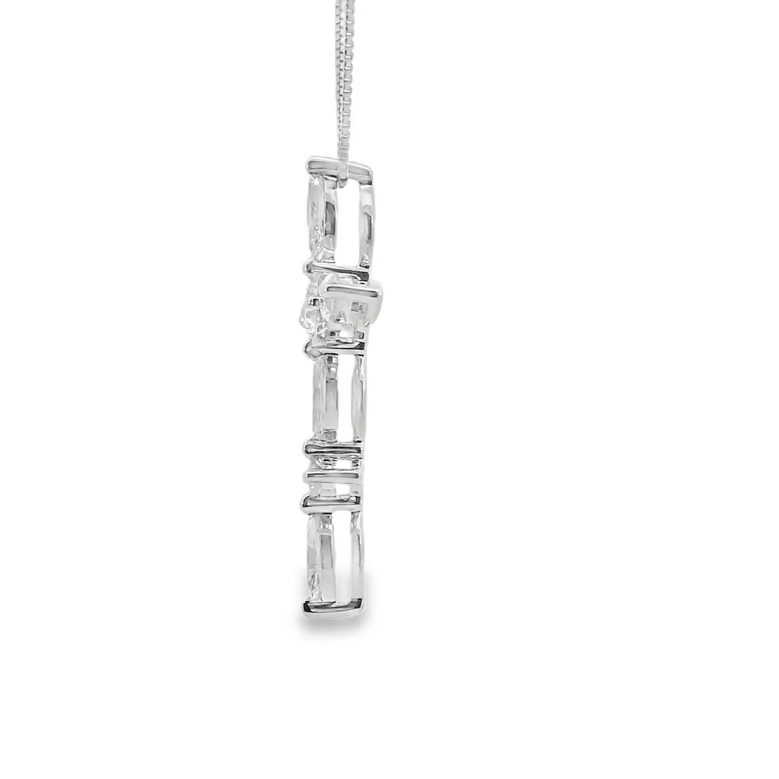 Lab Grown Diamond Cross Pendant - Image 2