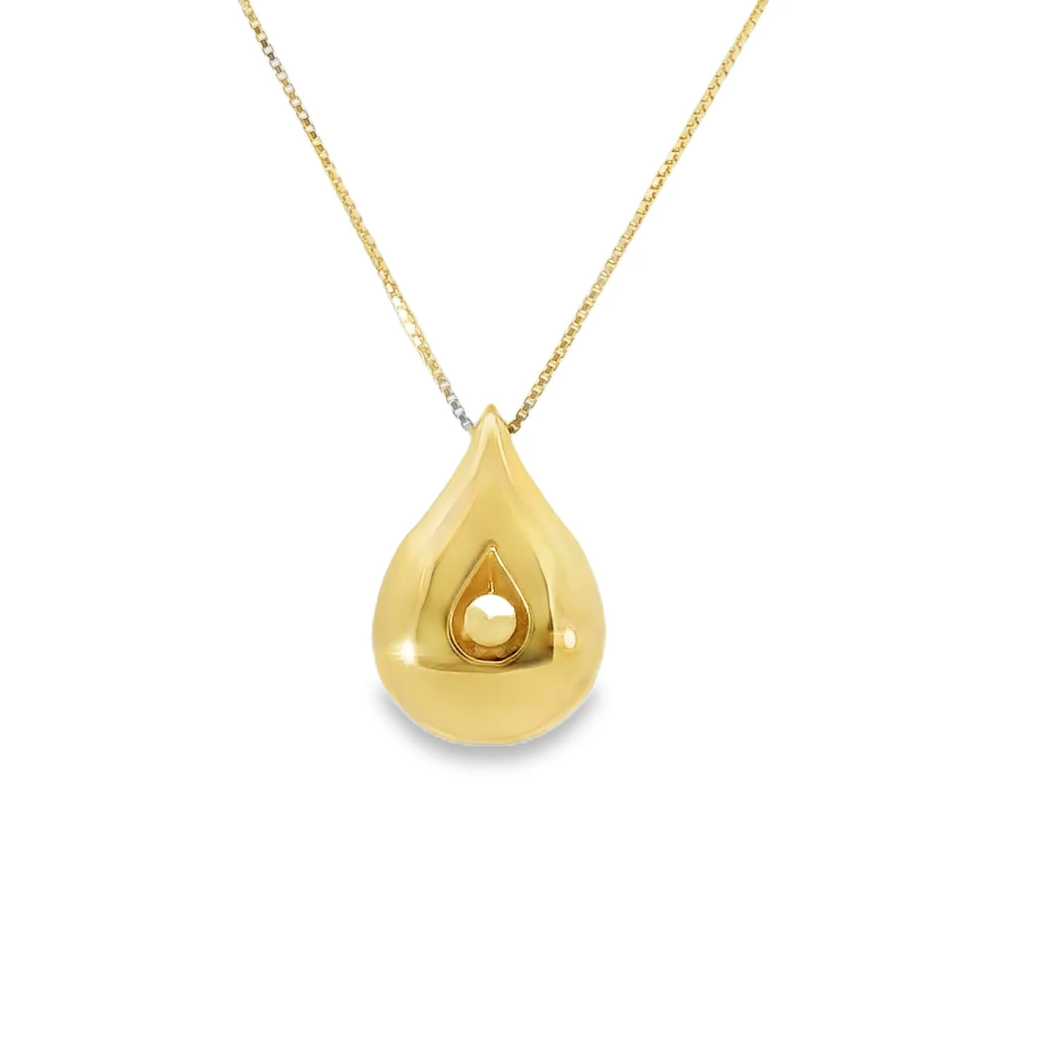 Lab Grown Diamond Drop Pendant - Image 3