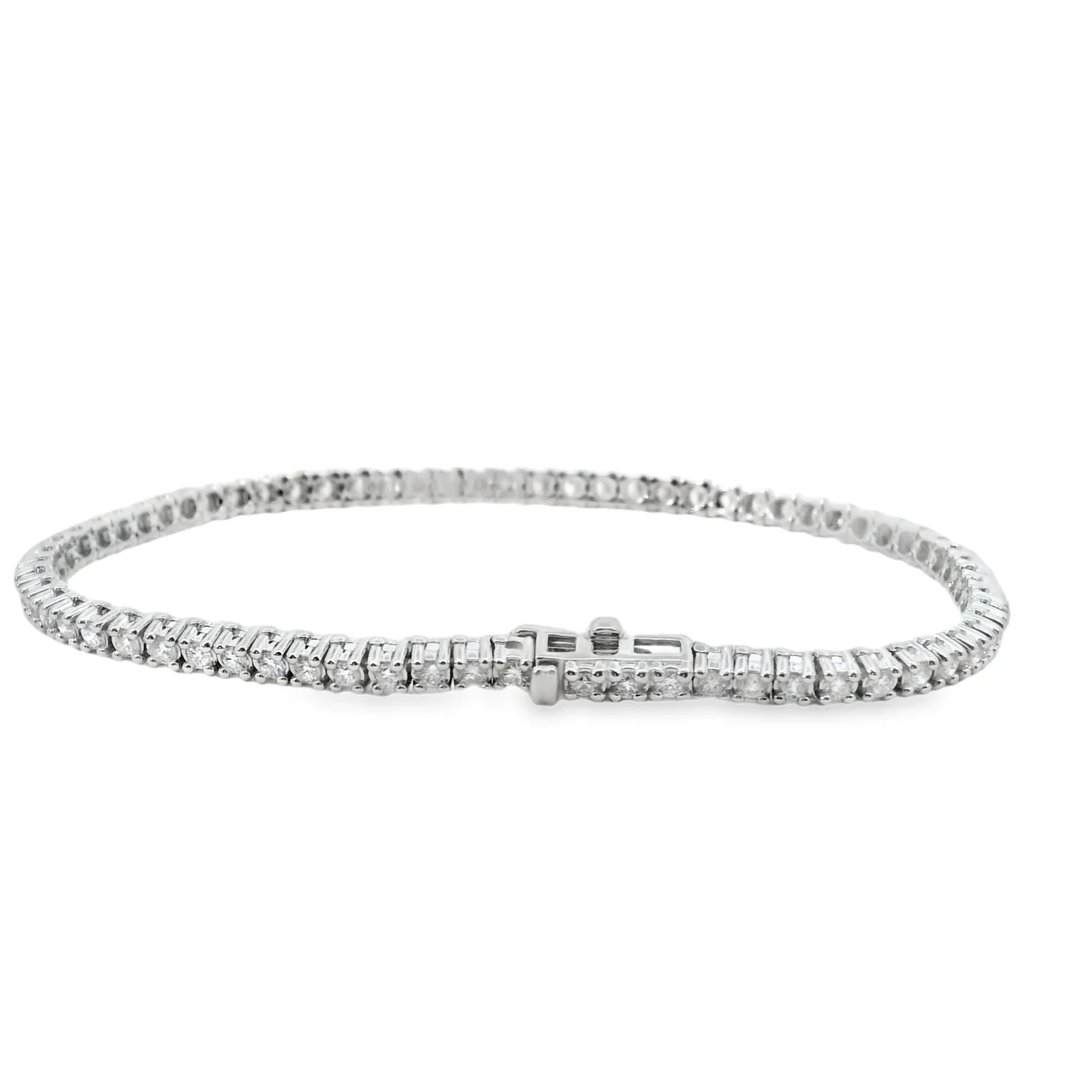 Lab Grown Diamond Tennis Bracelet - Image 3