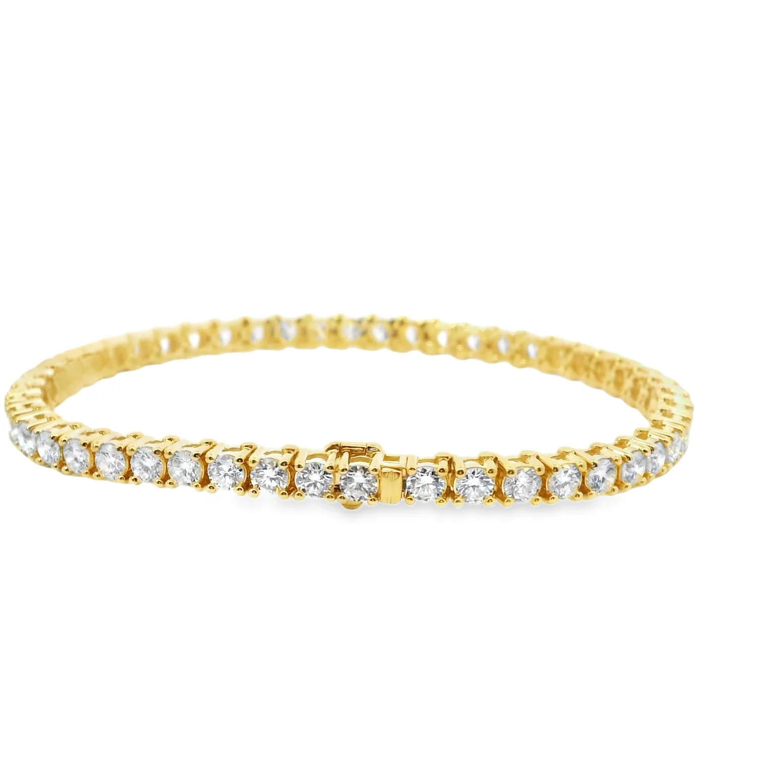 Lab Grown Diamond Tennis Bracelet - Image 3