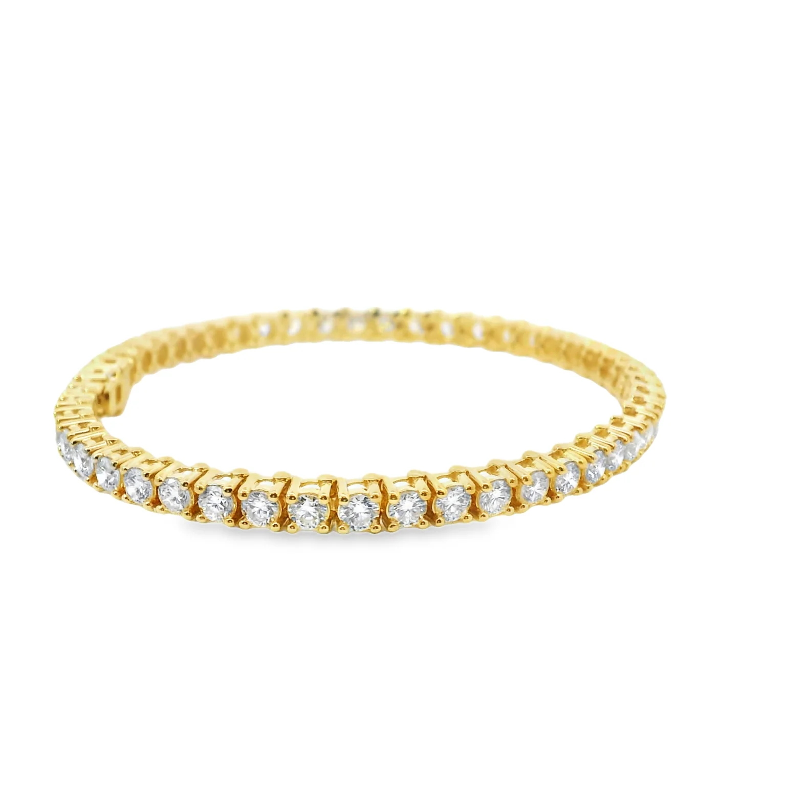 Lab Grown Diamond Tennis Bracelet - Image 4