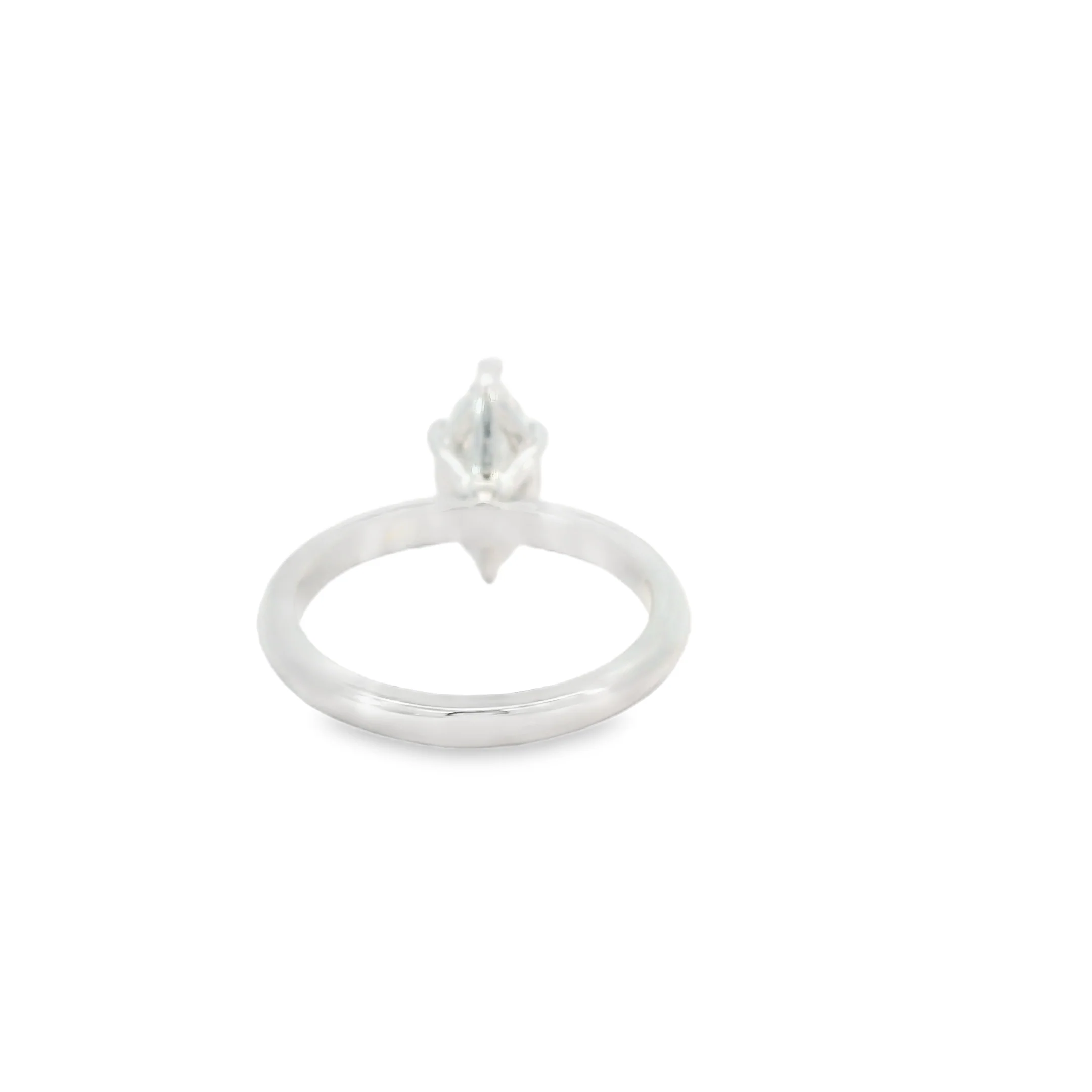 Lab Grown Marquise Engagement Ring - Image 3