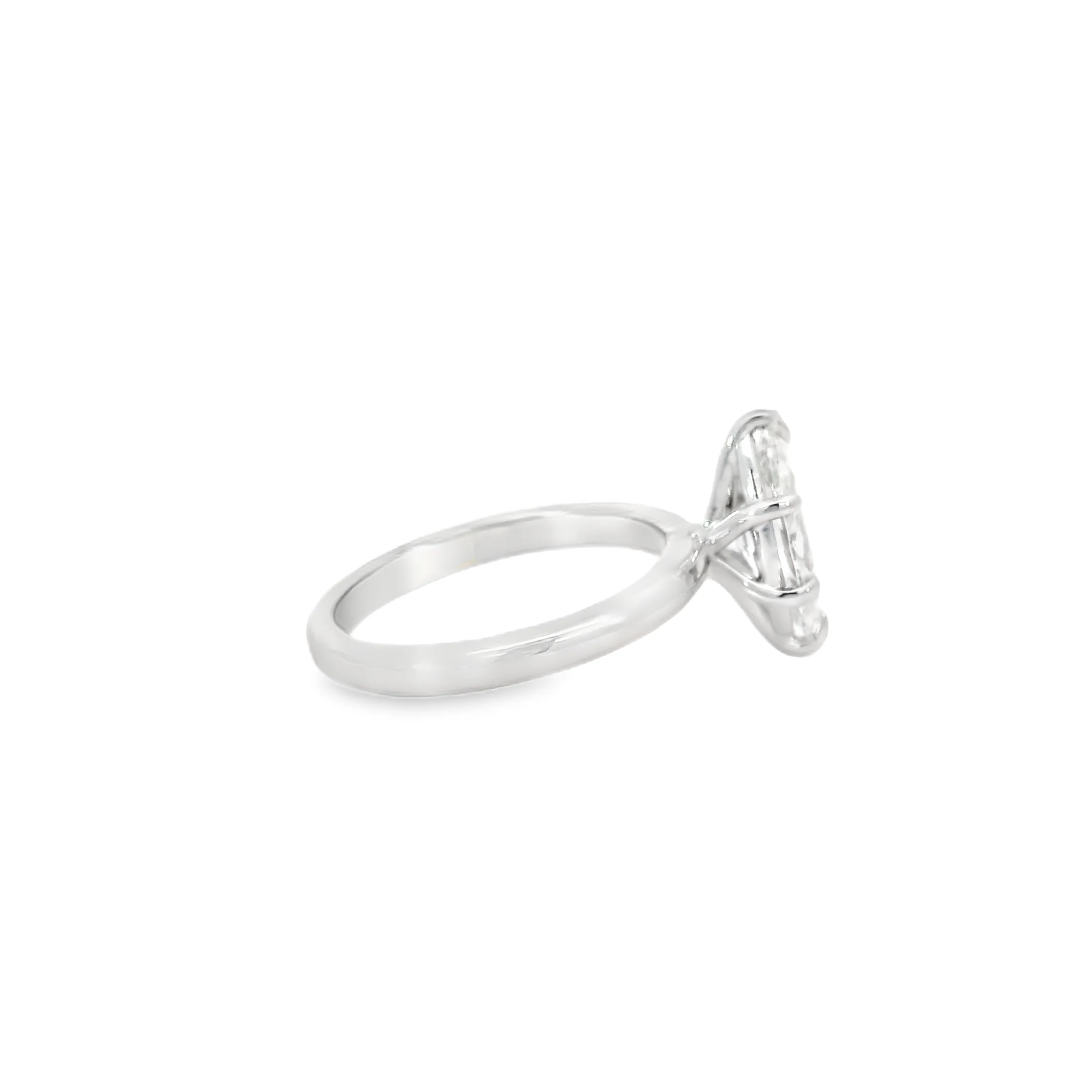 Lab Grown Marquise Engagement Ring - Image 4