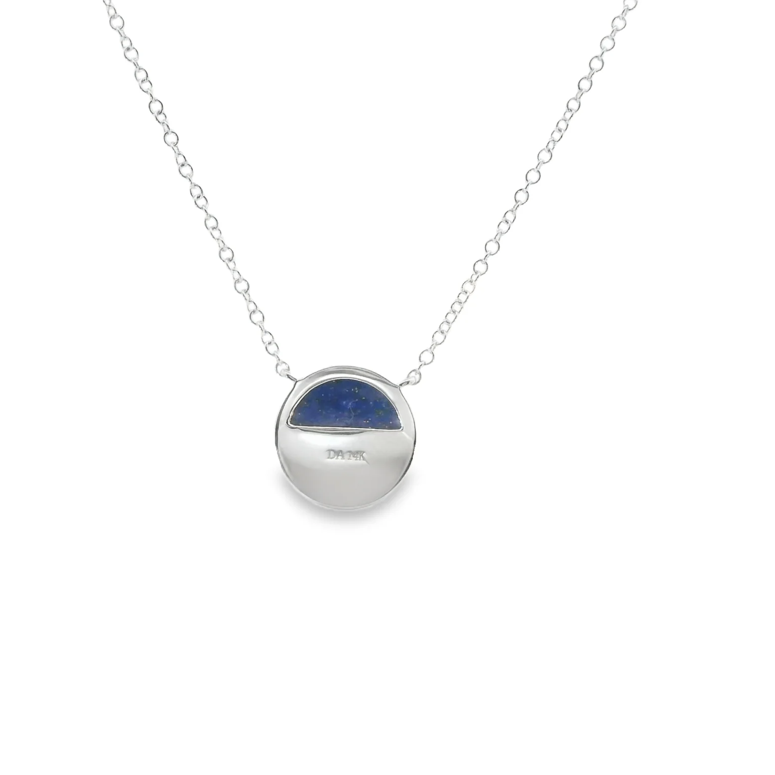Lapis and Diamond Pendant - Image 3