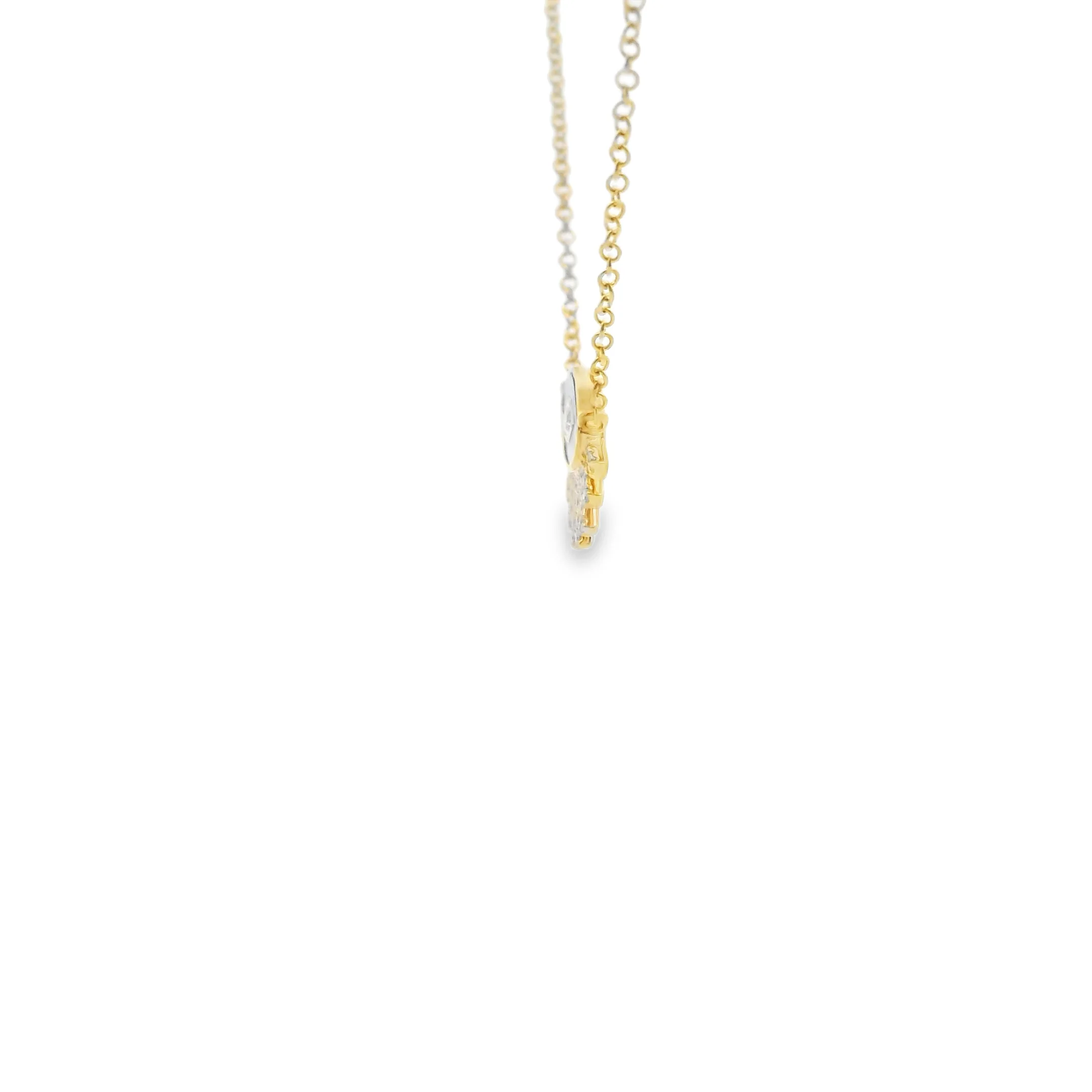 Lapis & Diamond Necklace - Image 3