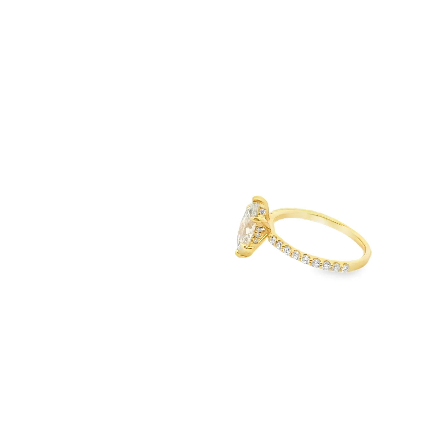 Marquise  Lab Grown Engagement Ring - Image 2