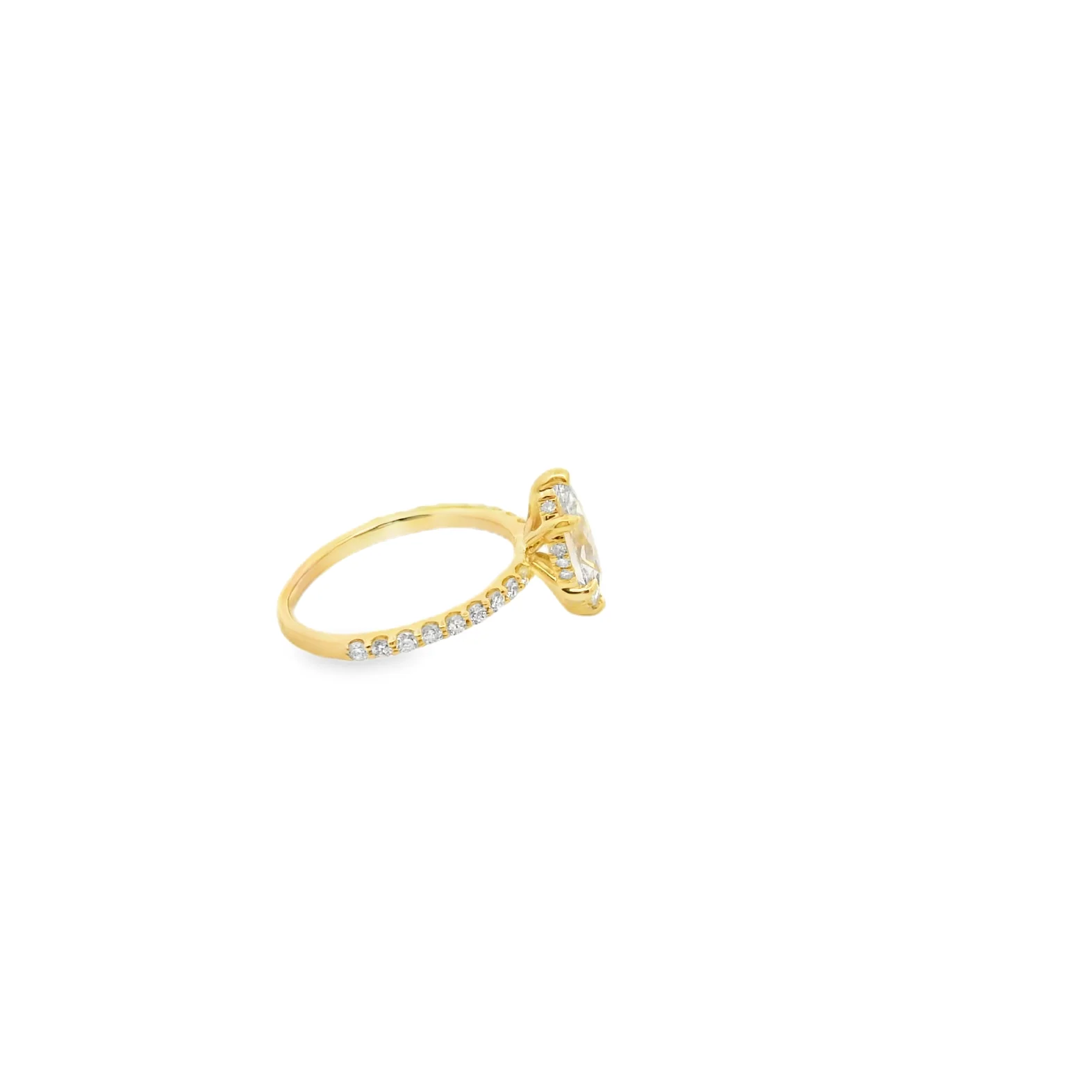 Marquise  Lab Grown Engagement Ring - Image 4