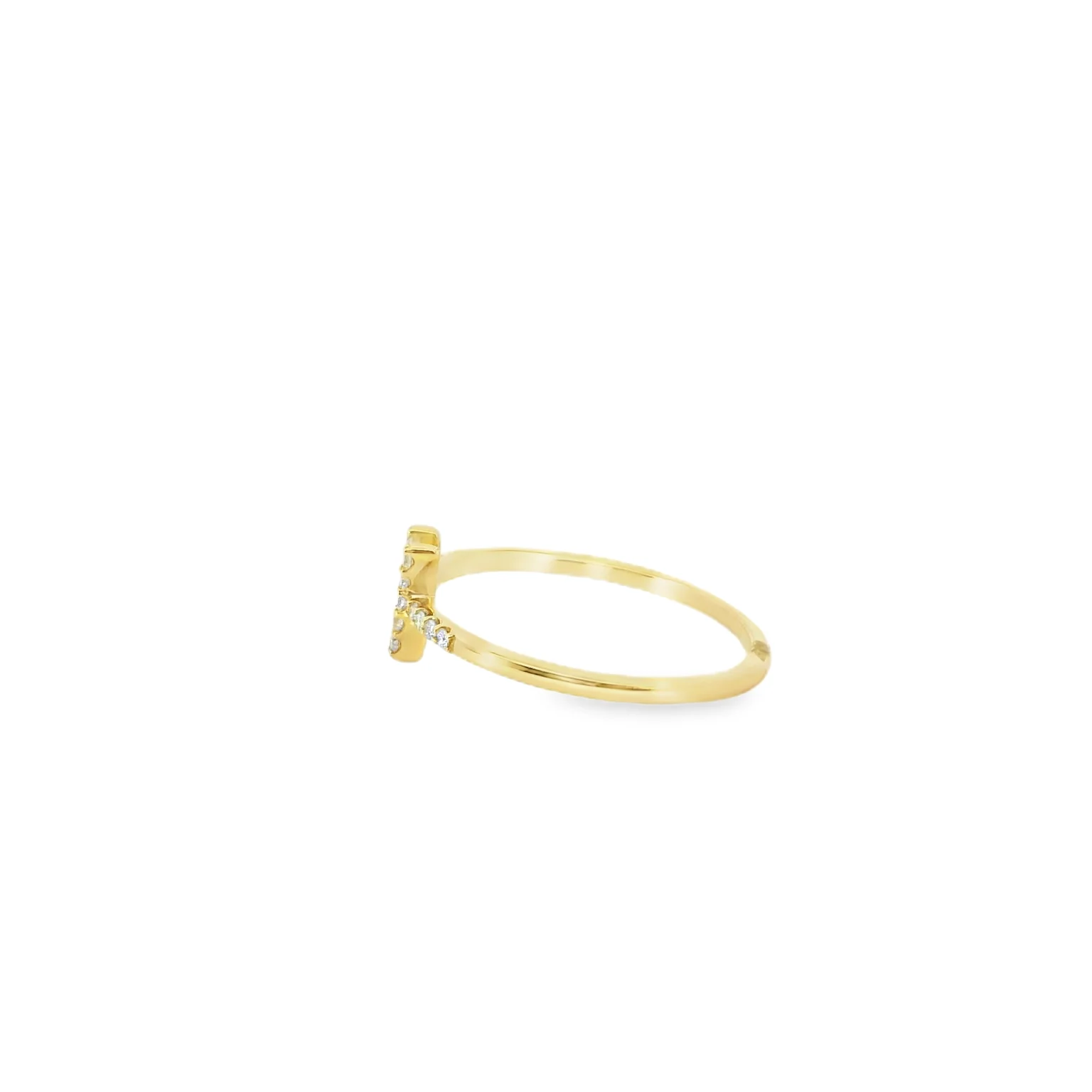 Micro Pave Diamond Ring - Image 2