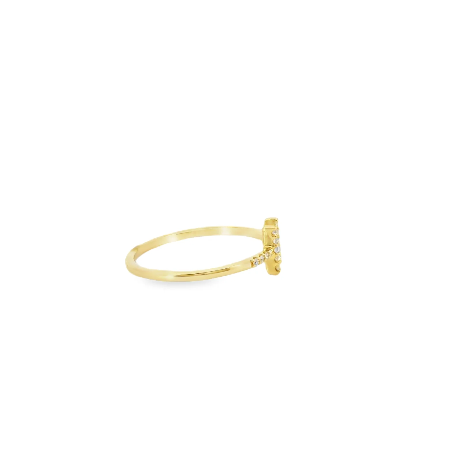 Micro Pave Diamond Ring - Image 4