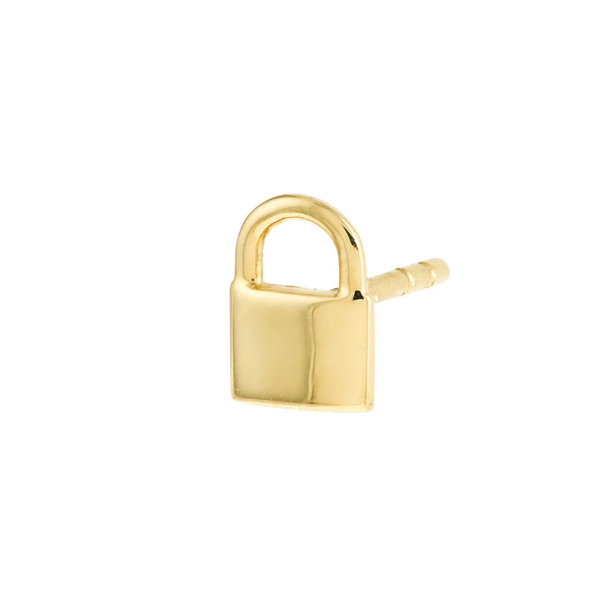 Mini Padlock Earrings - Image 2