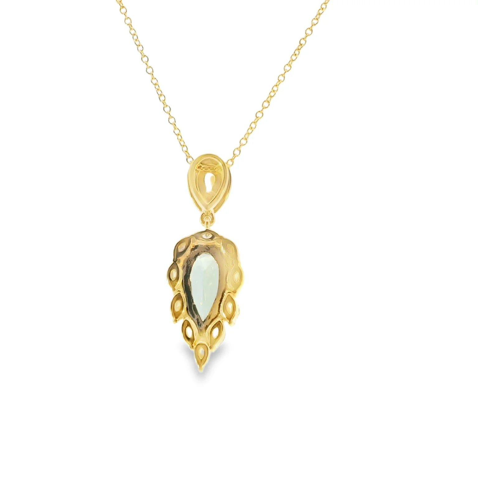 Mint Tourmaline Pendant - Image 3