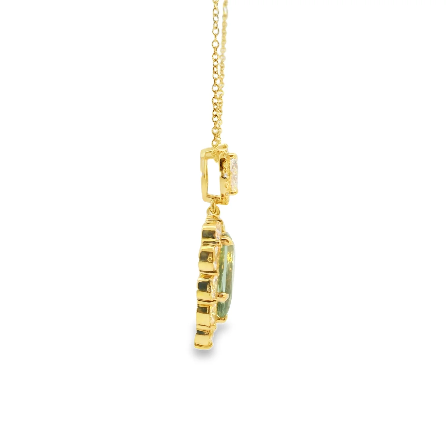 Mint Tourmaline Pendant - Image 4