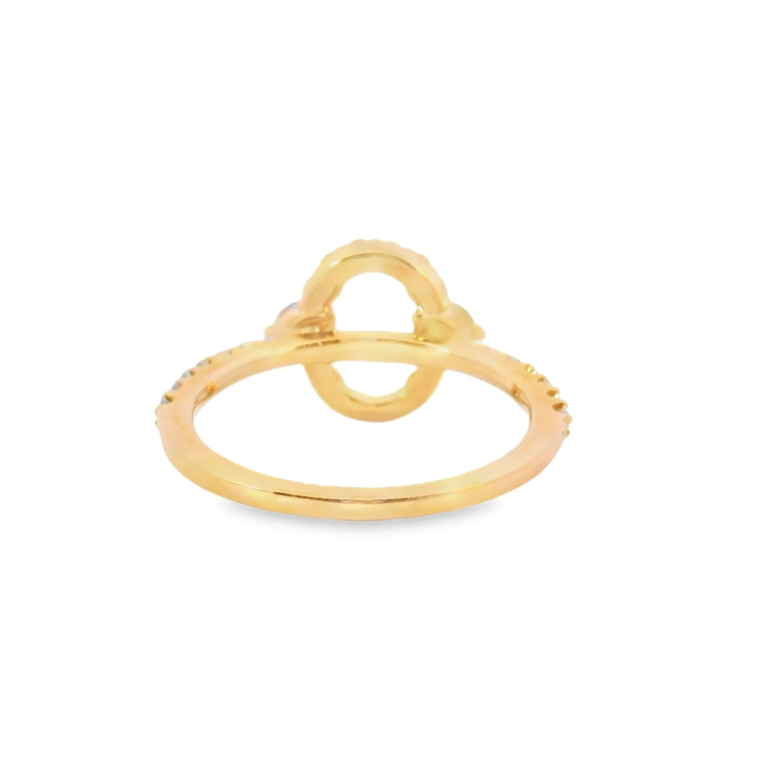 Moonstone and Diamond Ring - Image 3