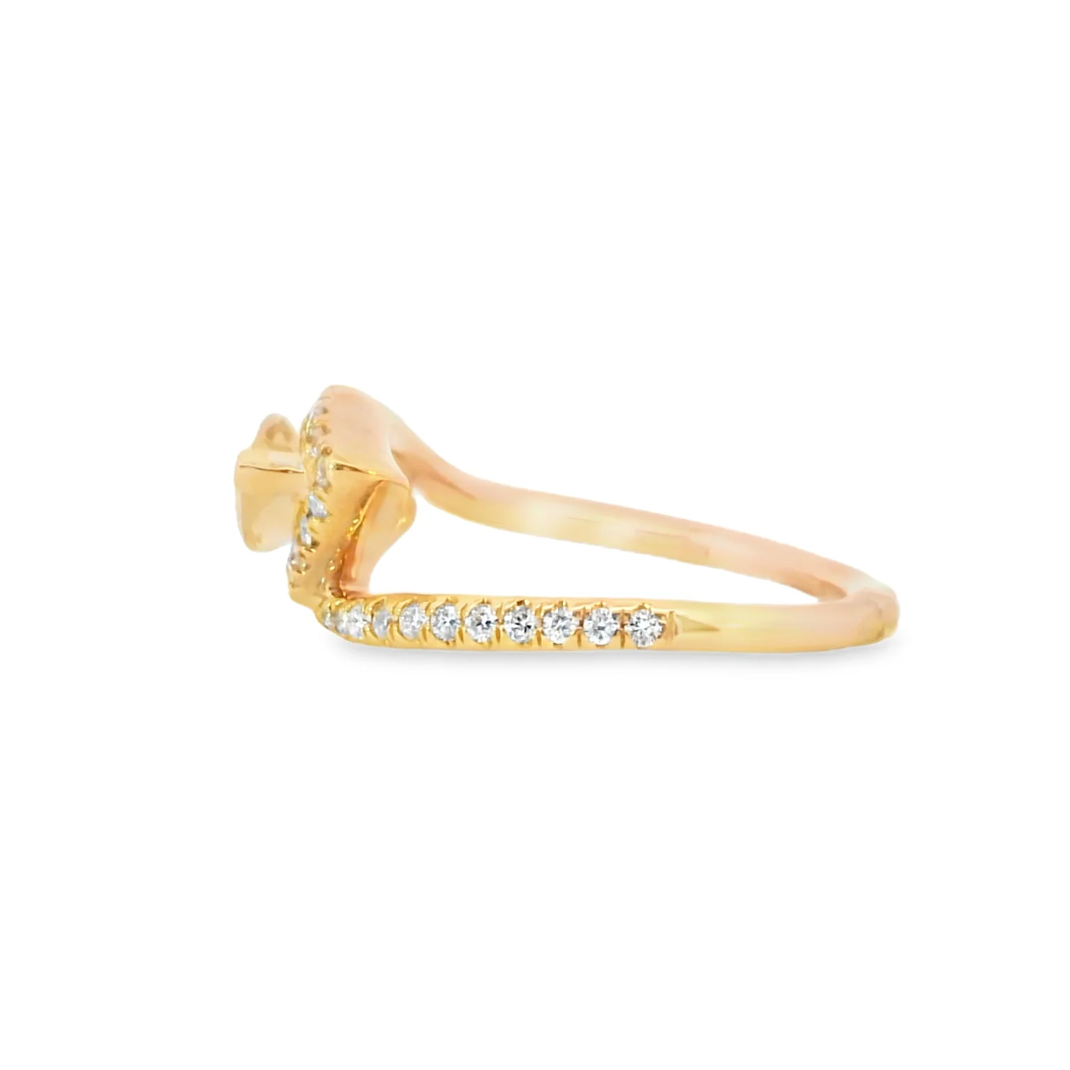 Morganite and Diamond Ring - Image 2