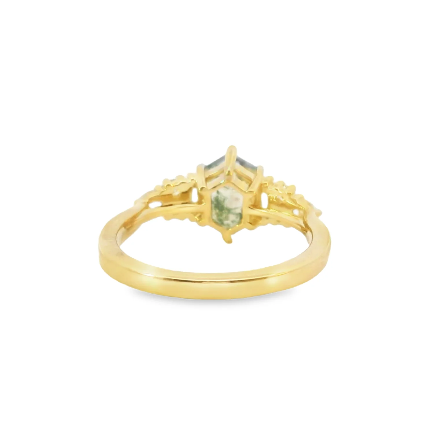 Moss Agate Ring - Image 3