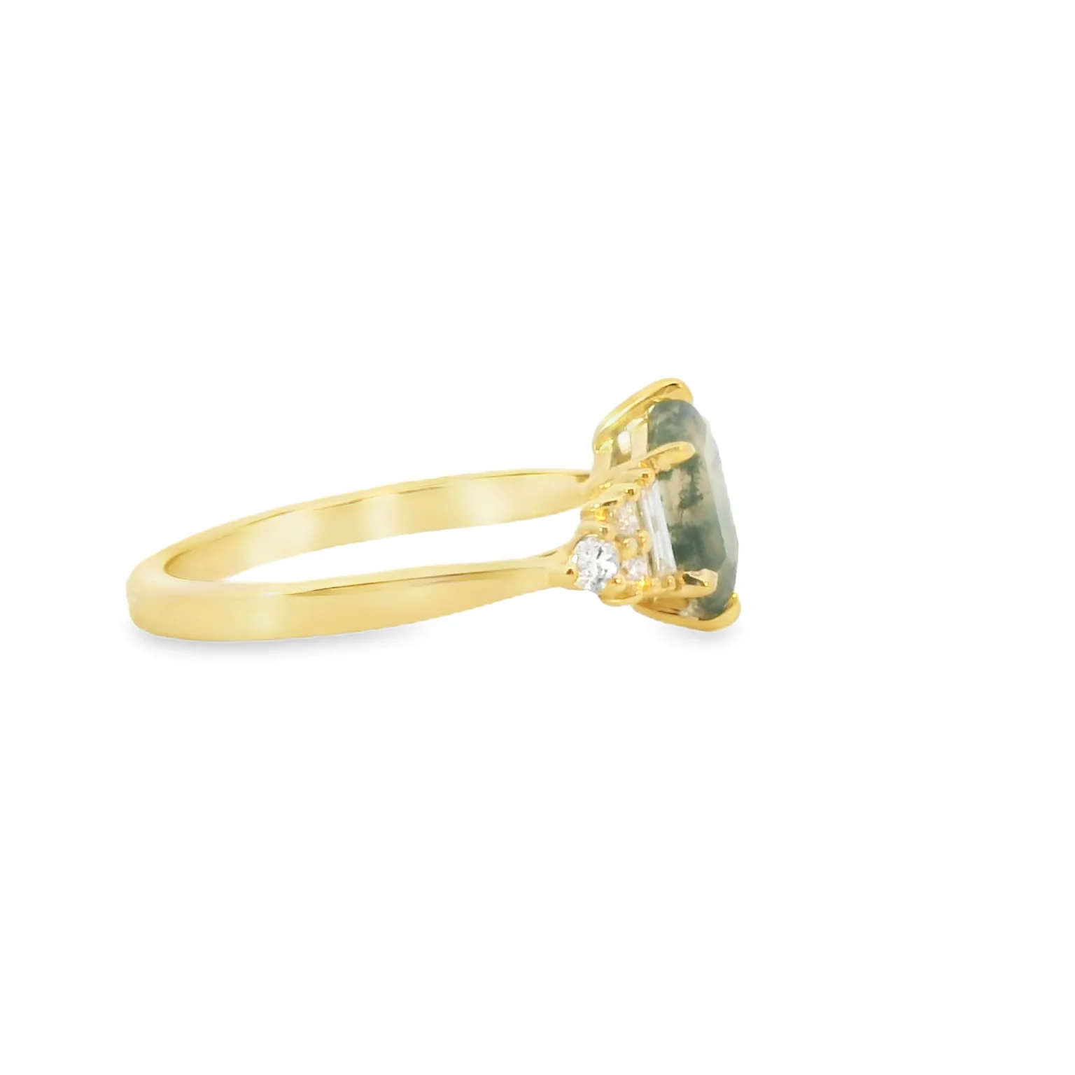 Moss Agate Ring - Image 4