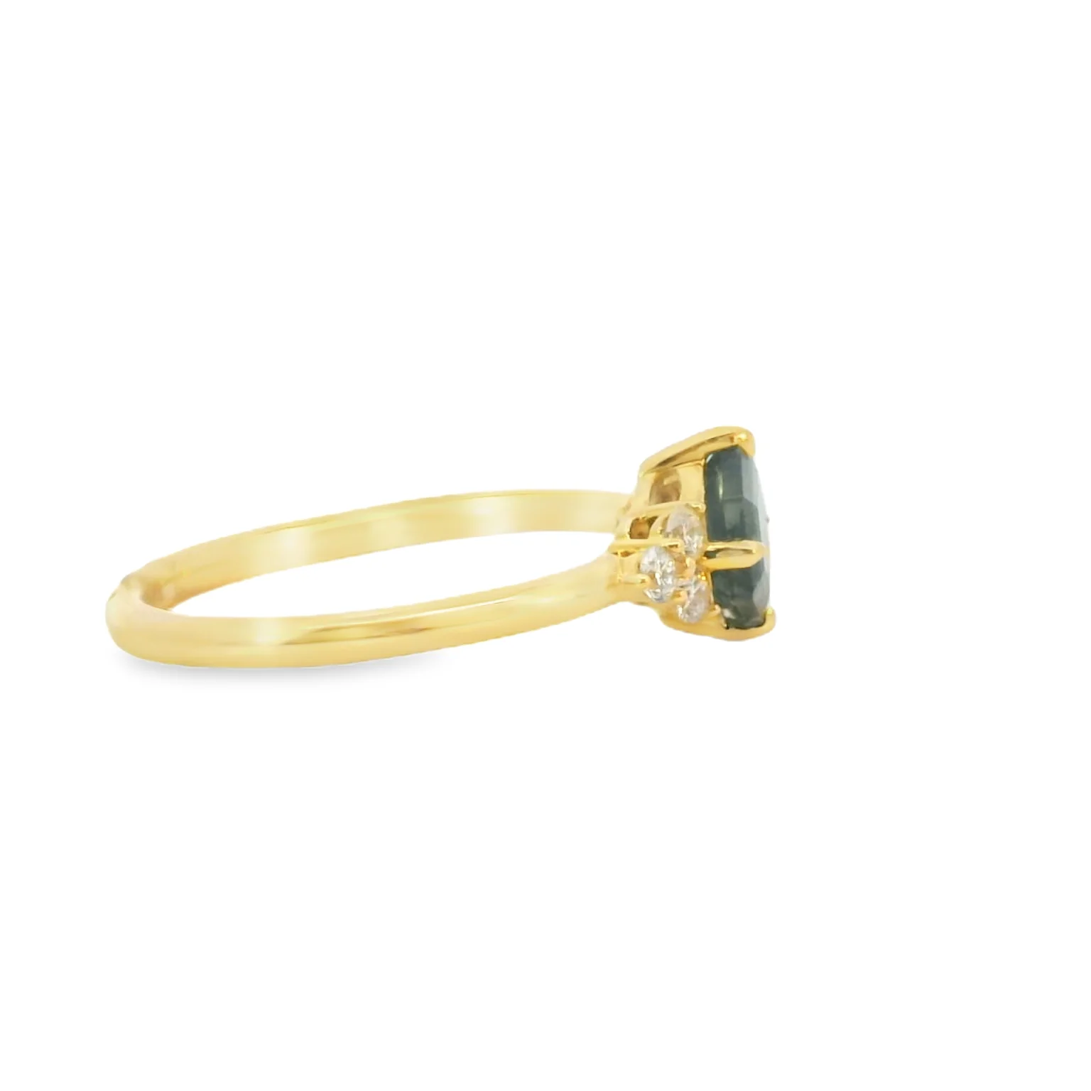 Moss Agate Ring - Image 4