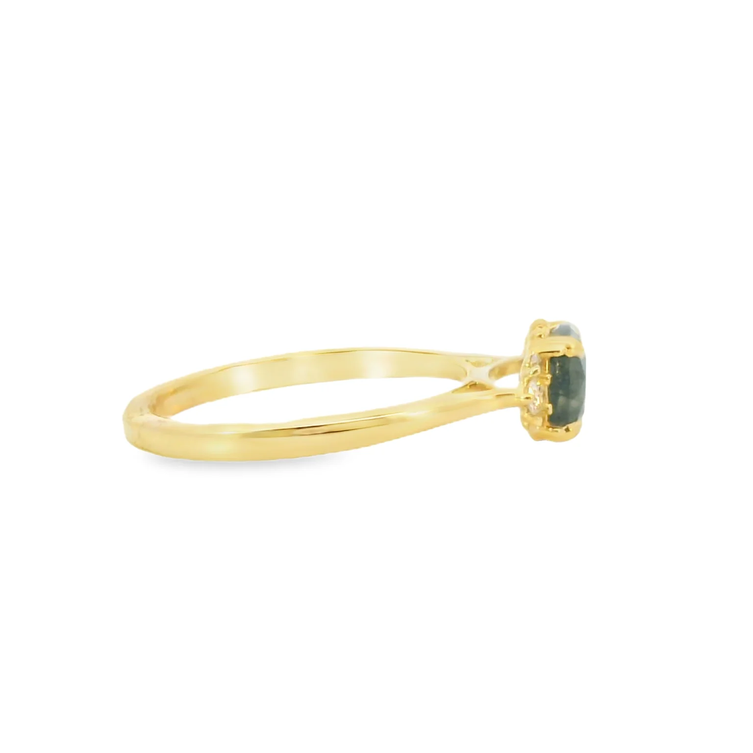 Moss Agate Ring - Image 4