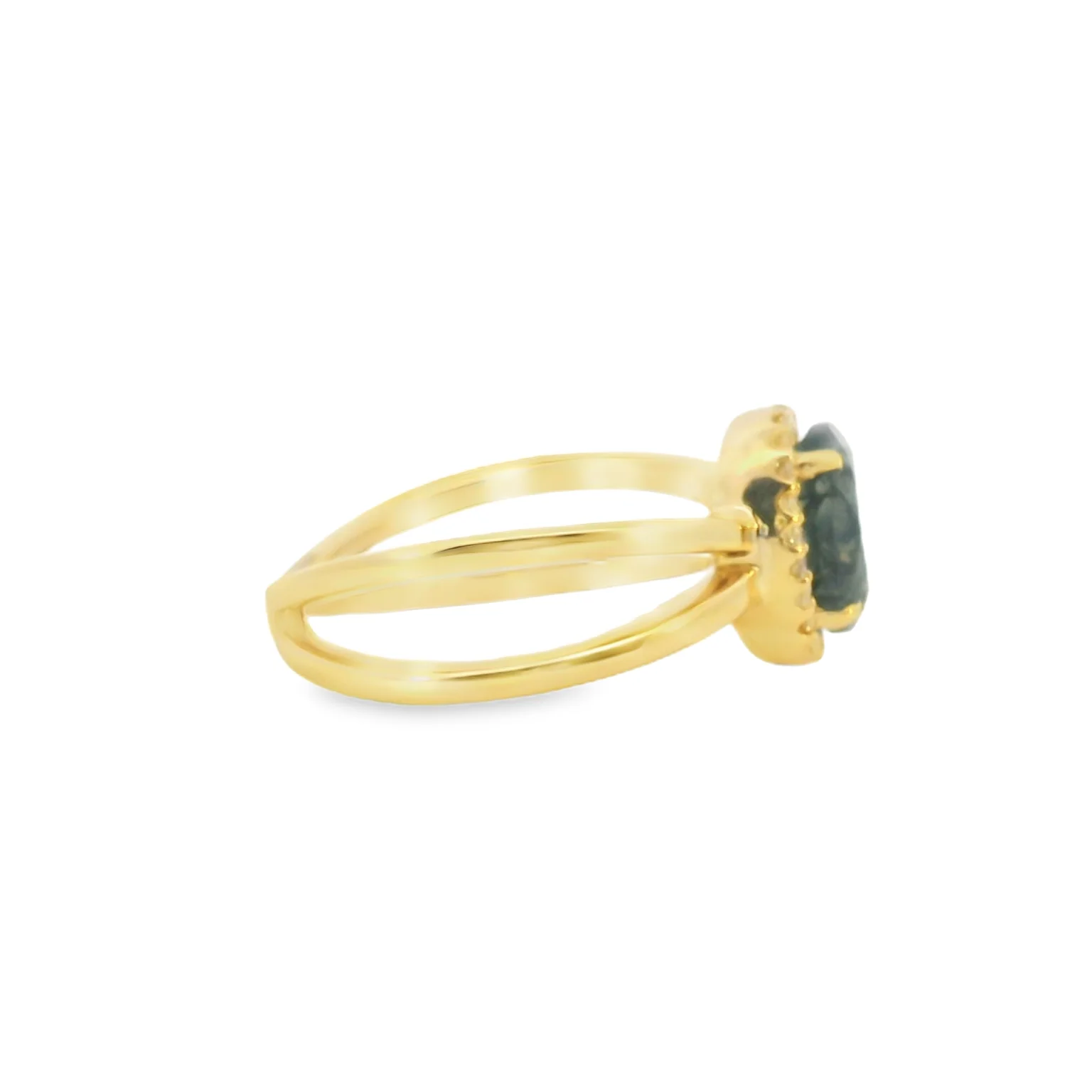 Moss Agate Ring - Image 4