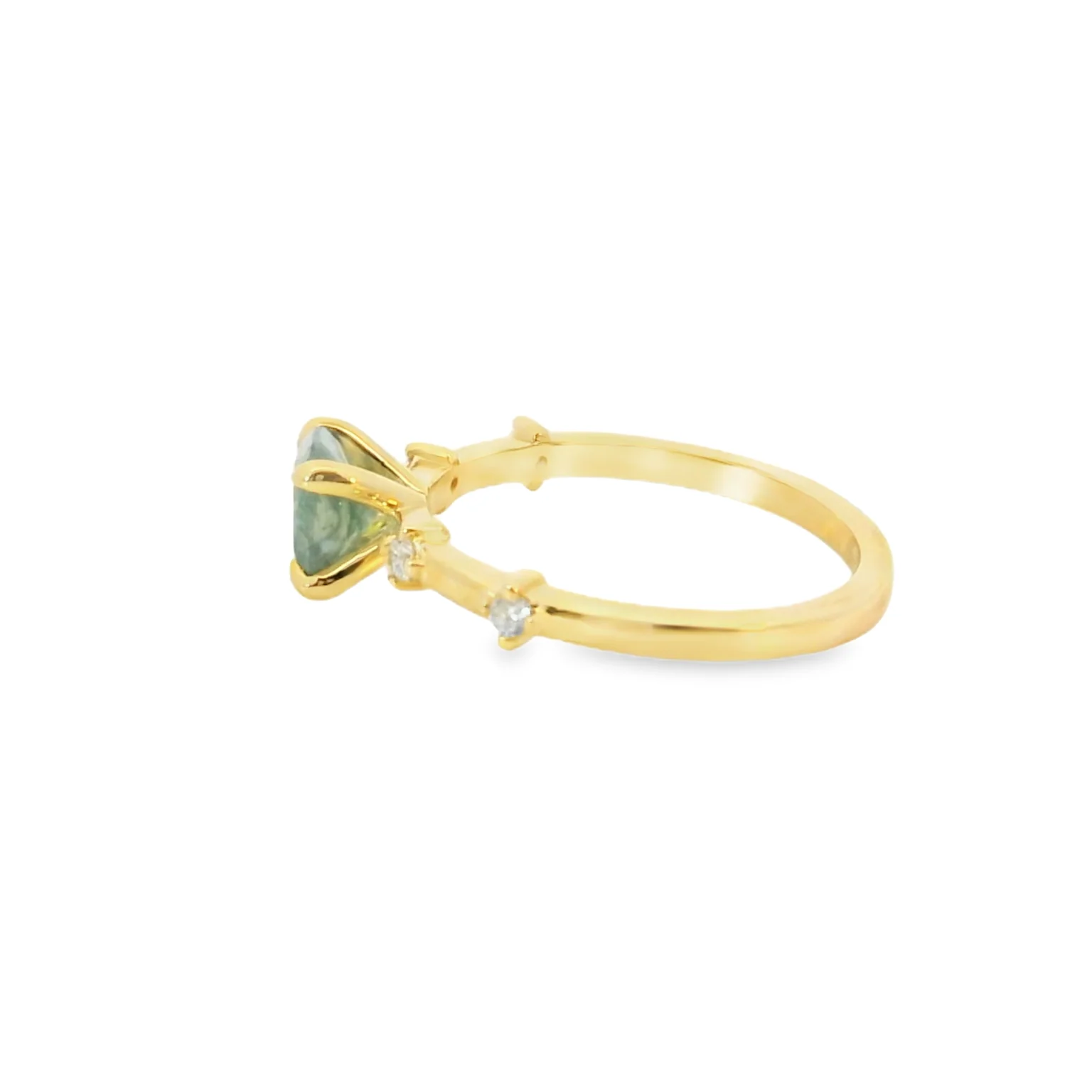 Moss Agate Ring - Image 2