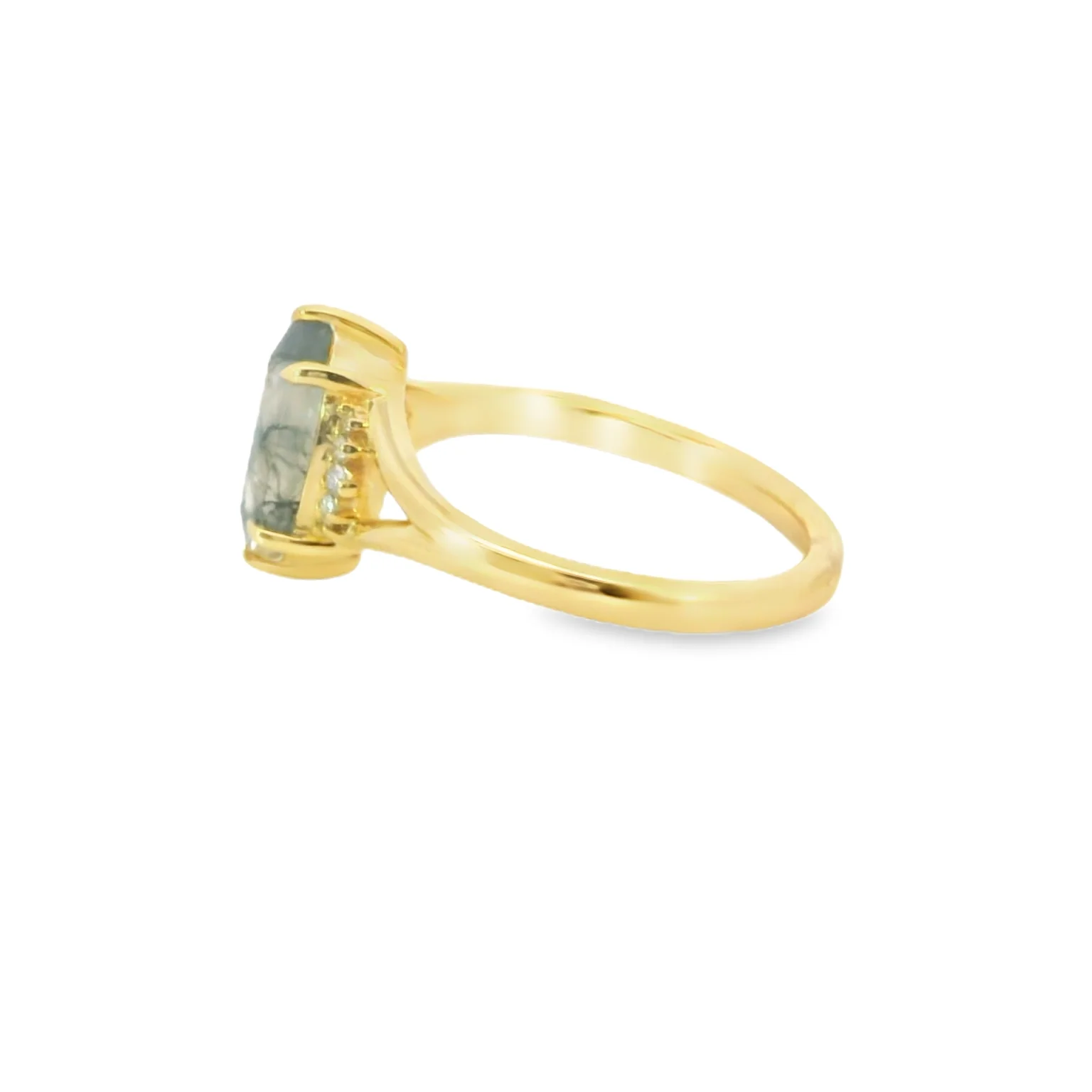 Moss Agate Ring - Image 2