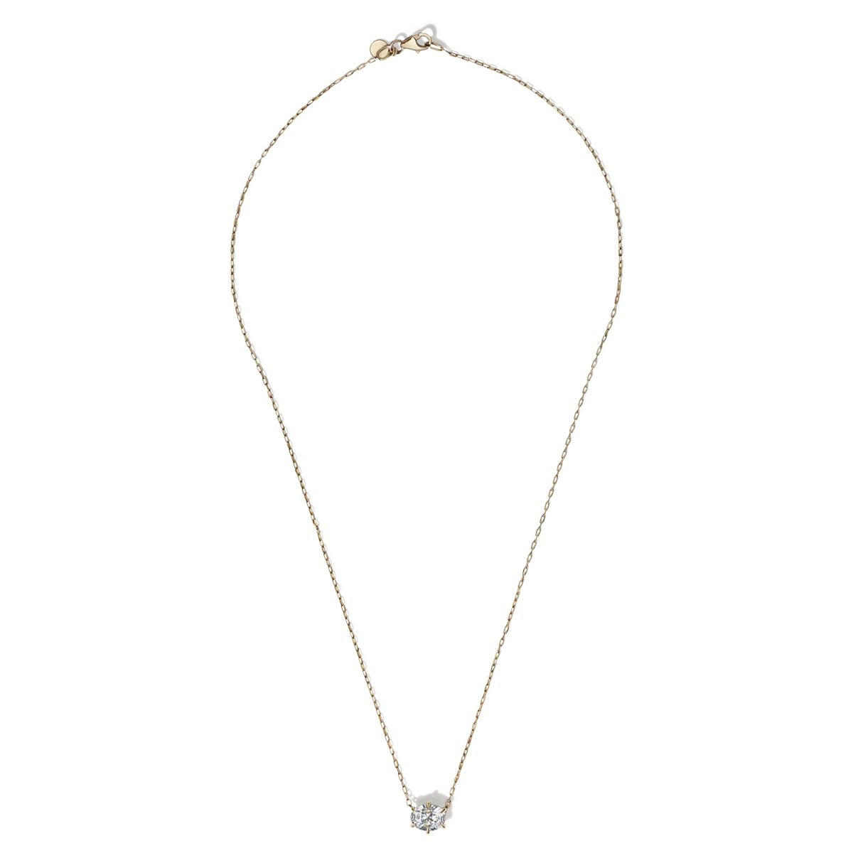Oval Diamond Pendant - Image 4