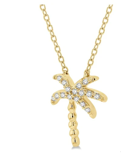 Palm Tree Diamond Necklace - Image 2