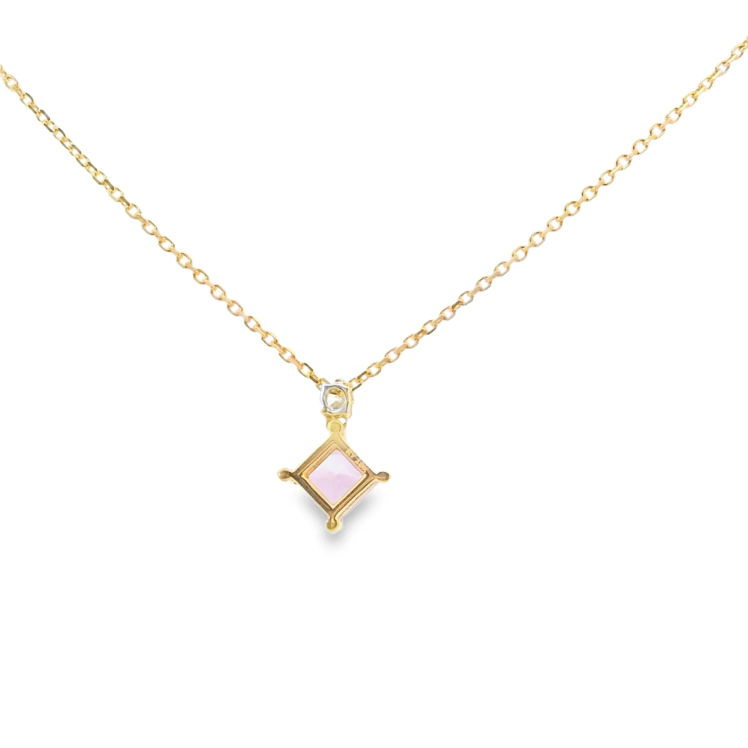 Pink Sapphire Pendant - Image 3