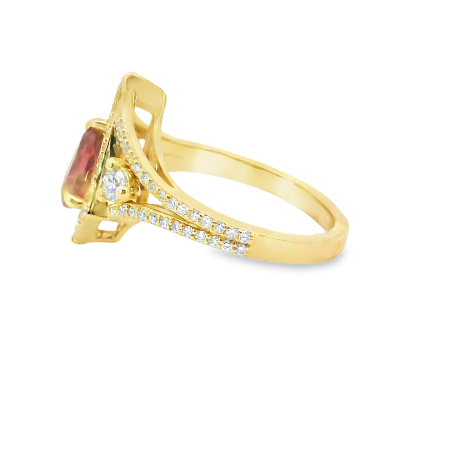 Pink Tourmaline Ring - Image 2