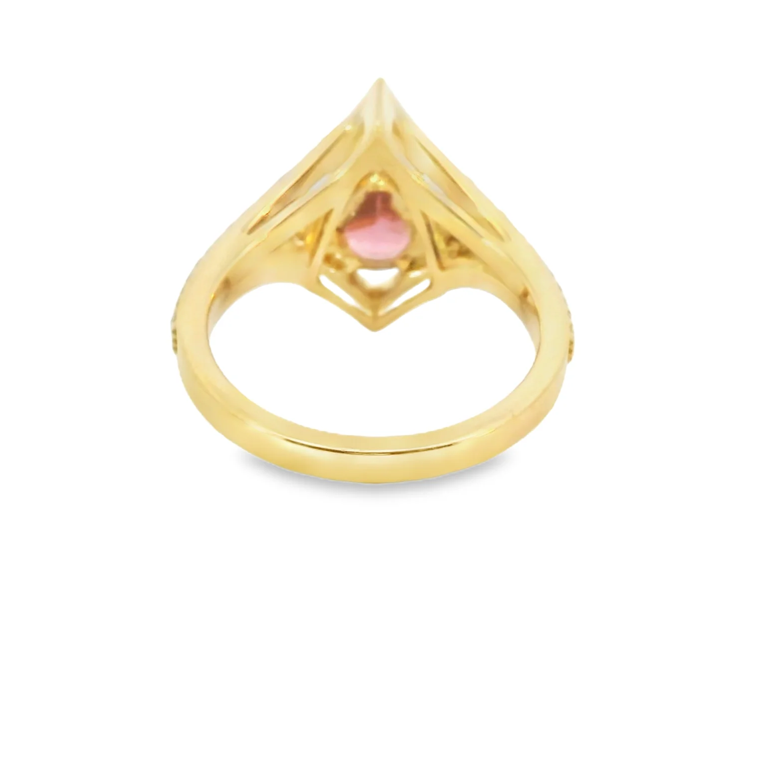 Pink Tourmaline Ring - Image 3