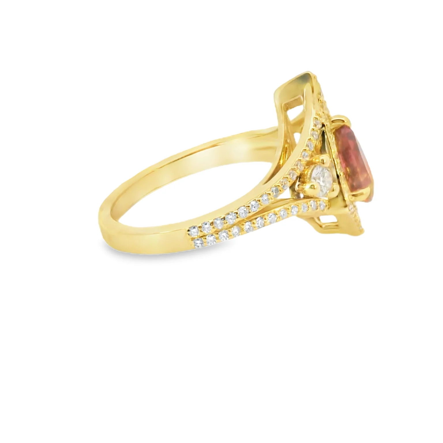 Pink Tourmaline Ring - Image 4