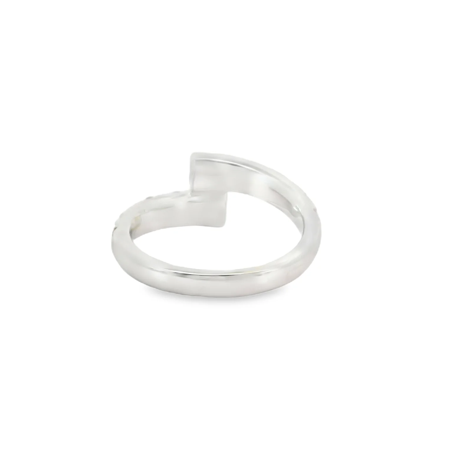 Rubies And Diamond Bypass Ring - Image 3